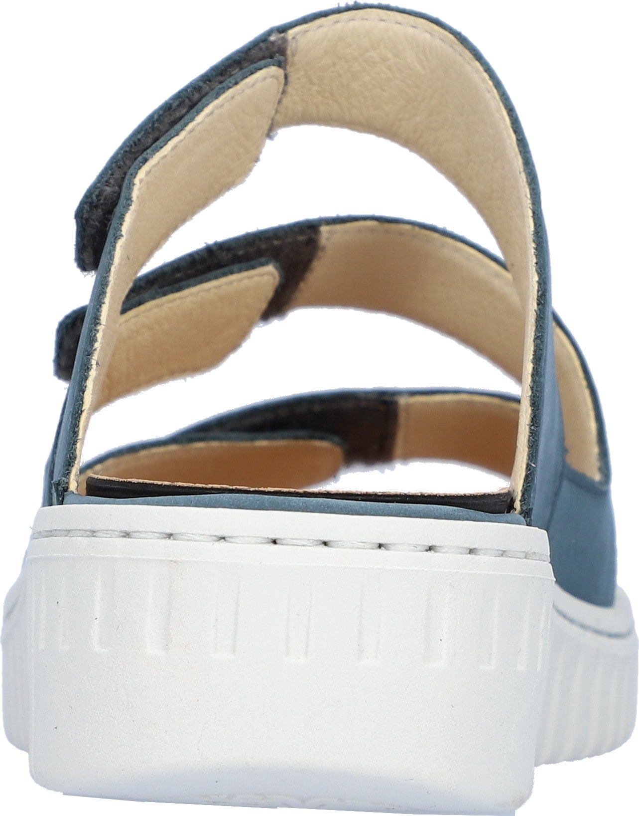 Waldläufer Pantolette »H-WILLOW«  Sommerschuh, Hausschuh, Keilabsatz, mit Korkfußbett, H-Weite