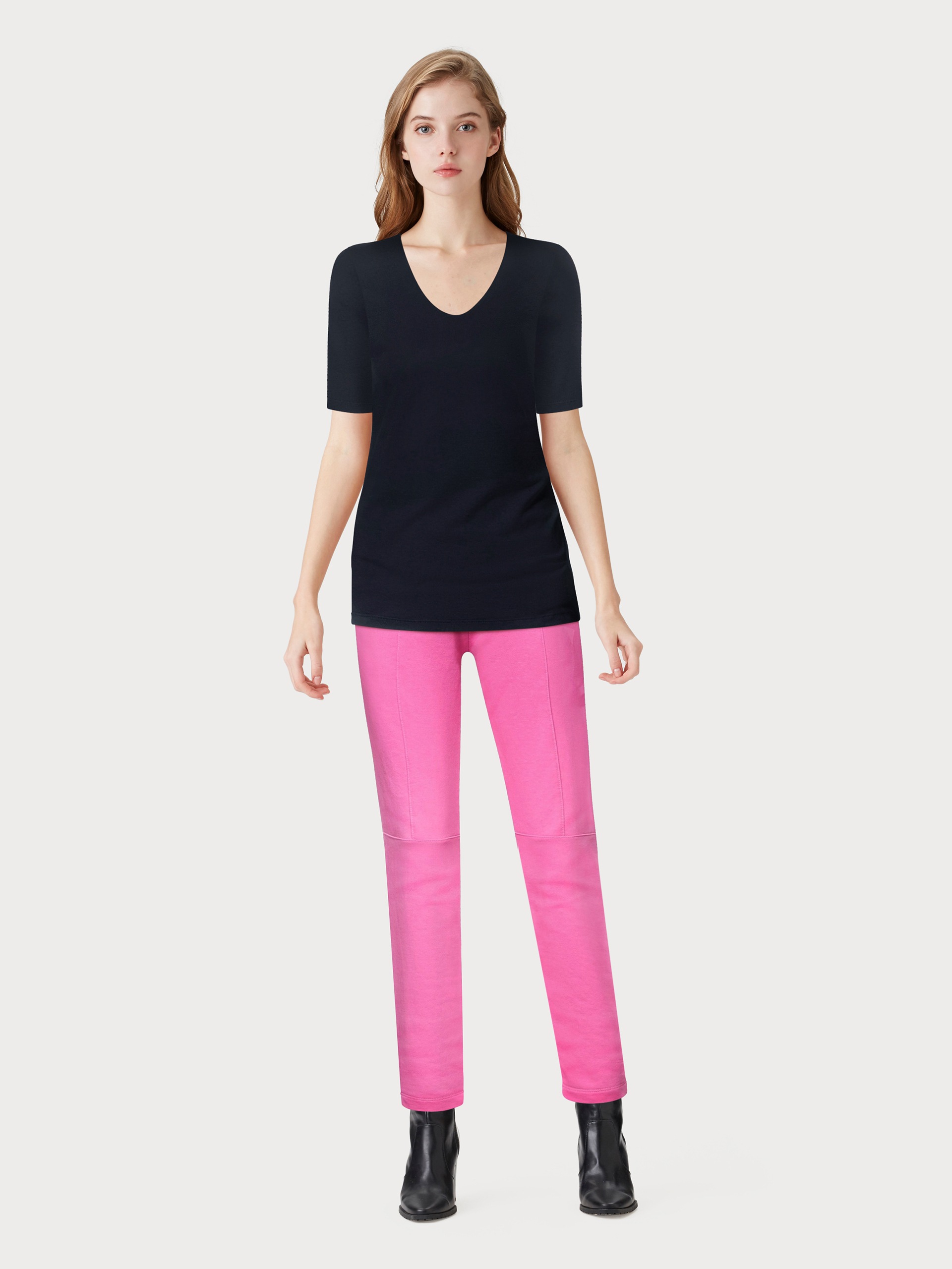 STREET ONE T-Shirt »Style Palmira«, im Basic-Style