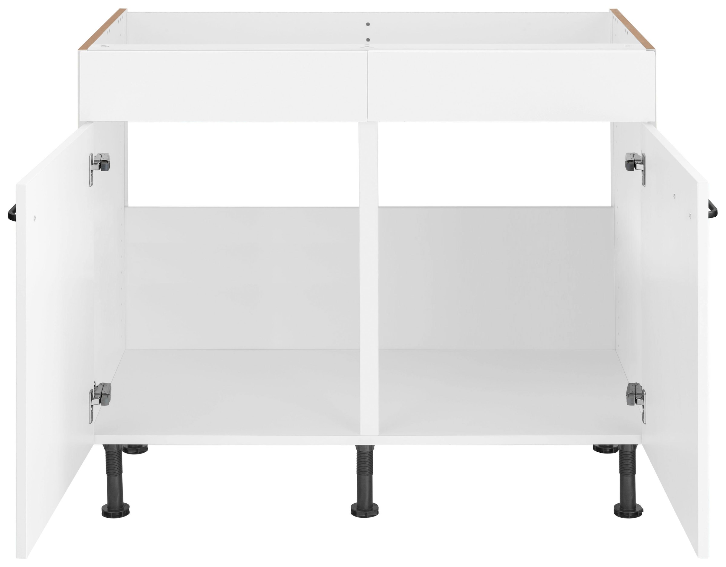 OPTIFIT Spülenschrank »Elga« mit Soft-Close-Funktion, höhenverstellbaren Füßen, Breite 100 cm