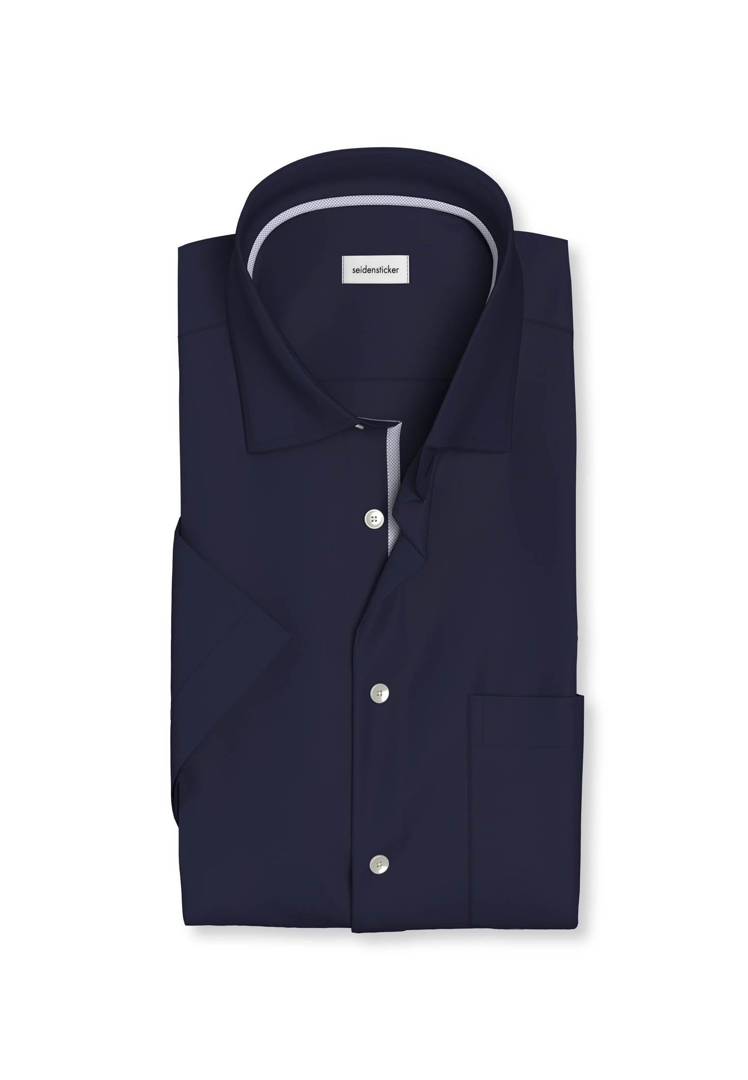 seidensticker Businesshemd »Regular« Regular 1/2 Kentkragen Uni