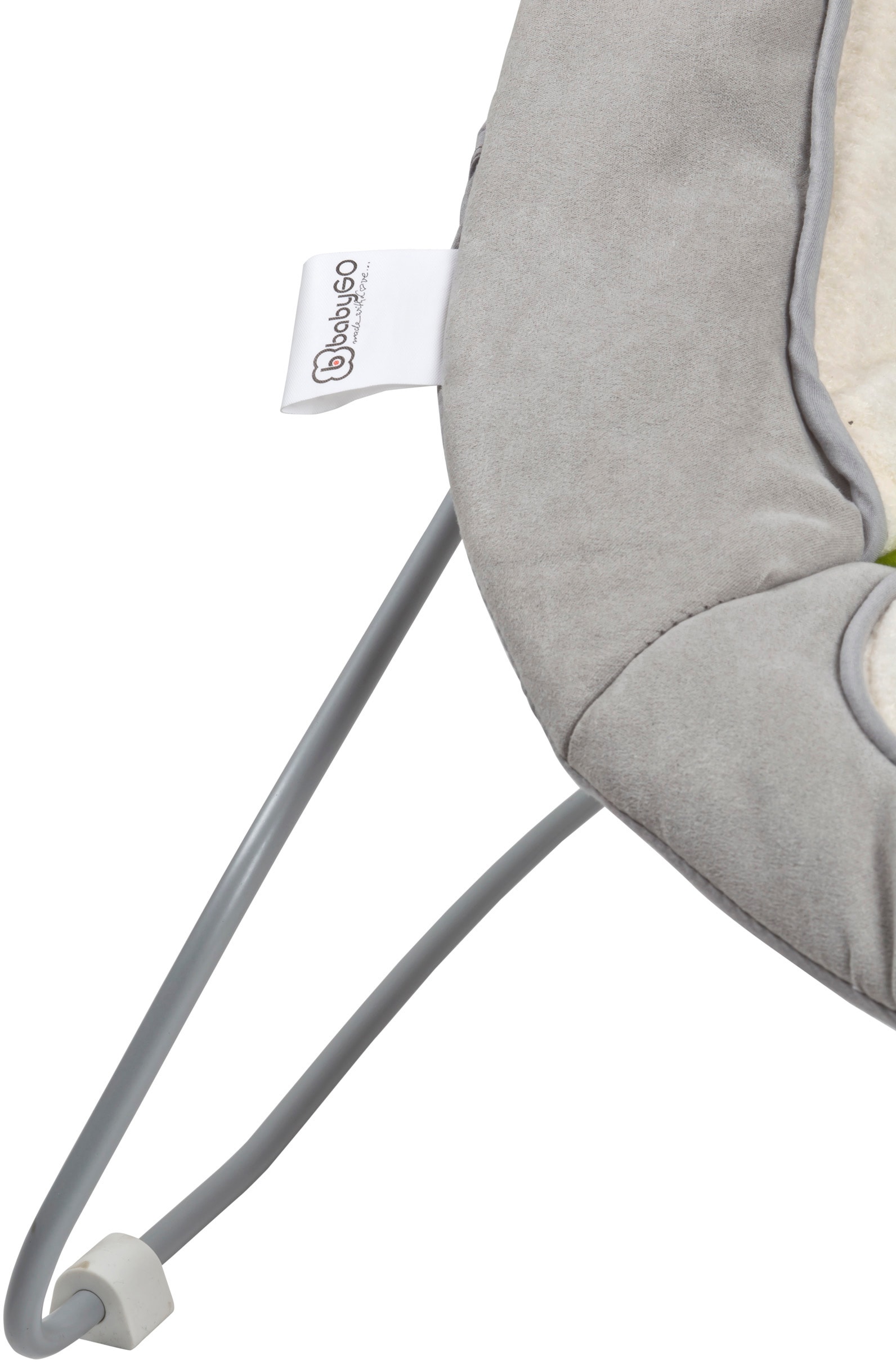 BabyGo Babywippe »Cozy, grey«, bis 9 kg, elektrisch, mit Sound und Vibrationsfunktion