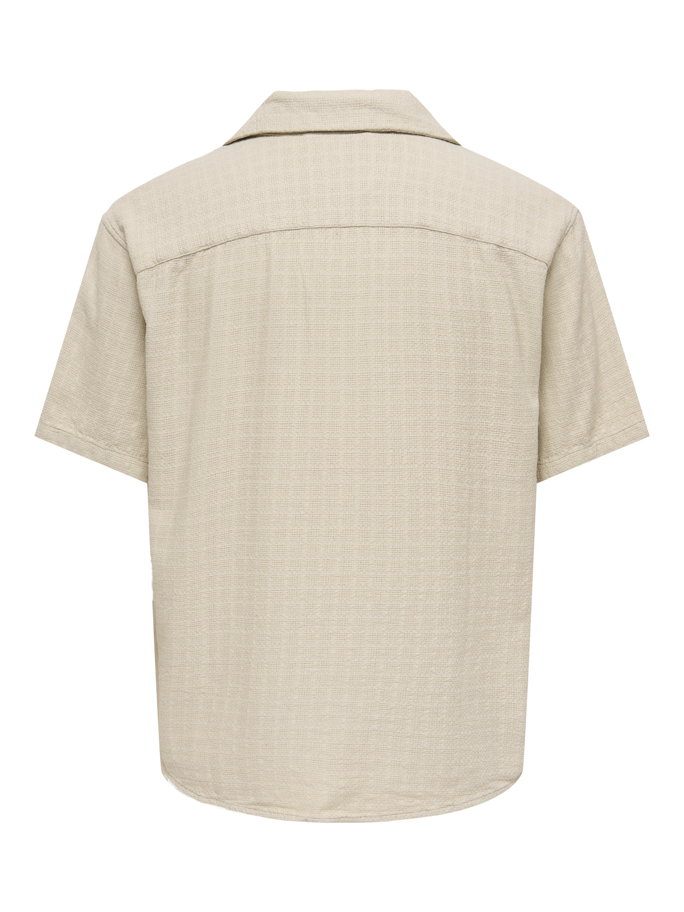 ONLY & SONS Kurzarmhemd »ONSLATHAM RLXSS RESORT LINEN STRUC 0257«