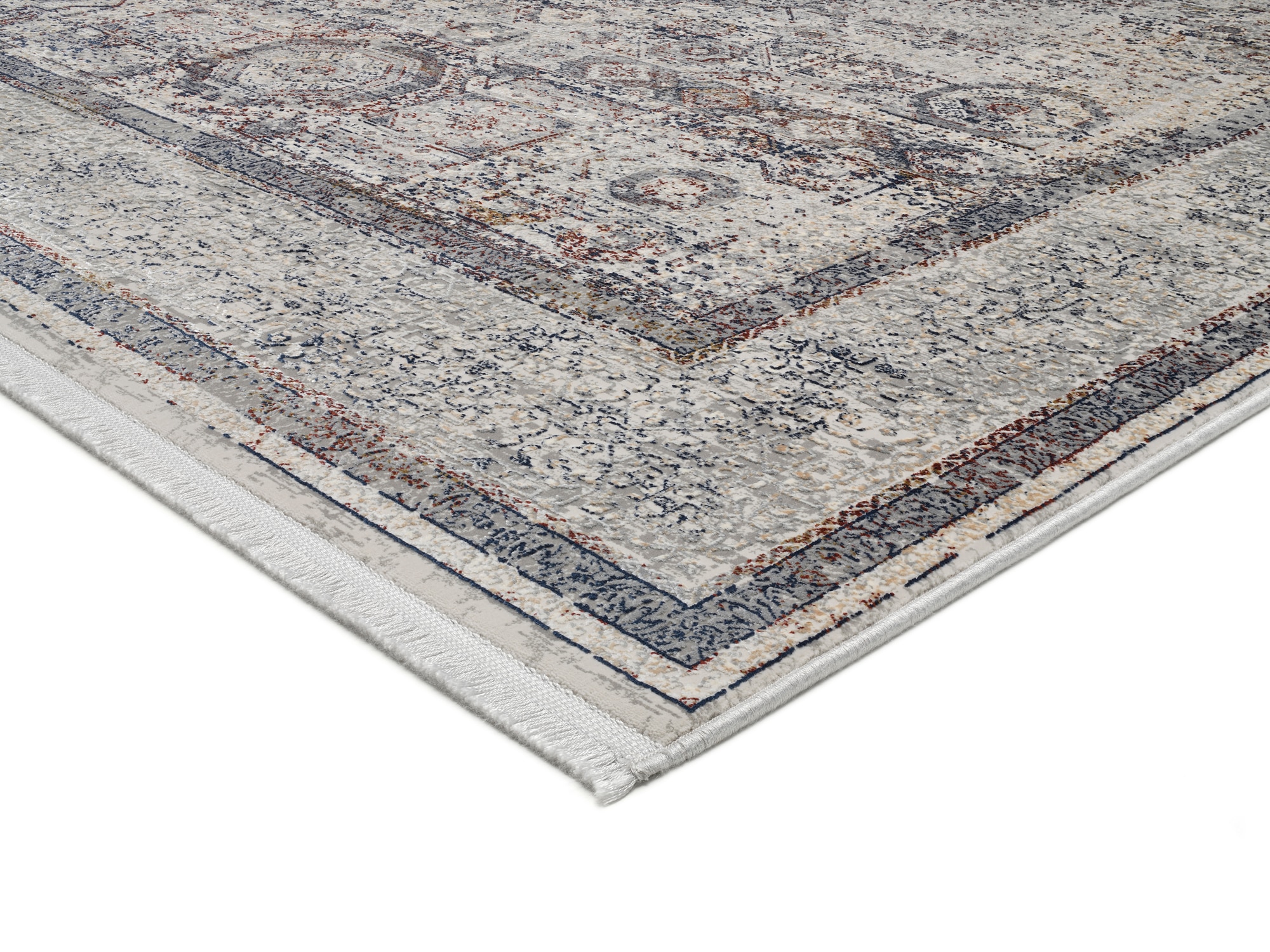 OCI DIE TEPPICHMARKE Teppich »MYSTIC BAZAAR« rechteckig 7 mm Höhe orient Muster in 3D-Optik, Bordüre, maschinell gewebt, Wohnzimmer