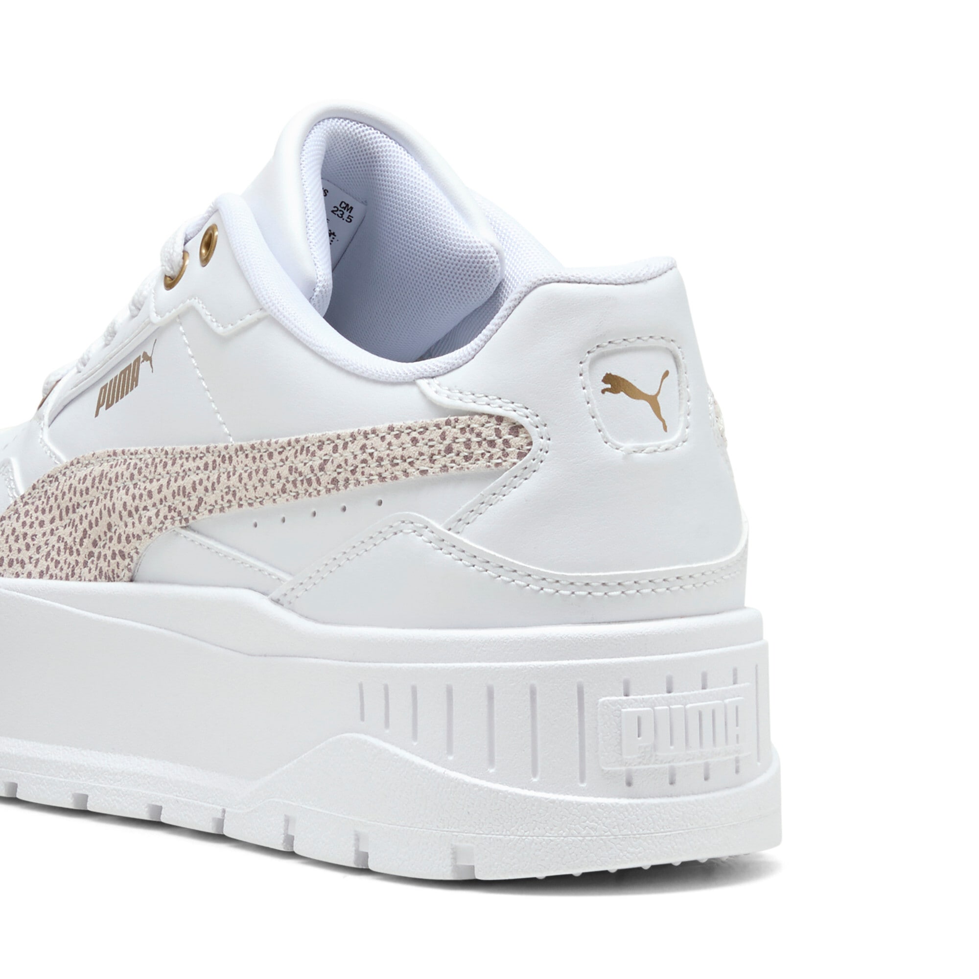 PUMA Sneaker »KARMEN II IDOL TOPCAT«  mit Leo-Print, leicht profilierte Gummilaufsohle