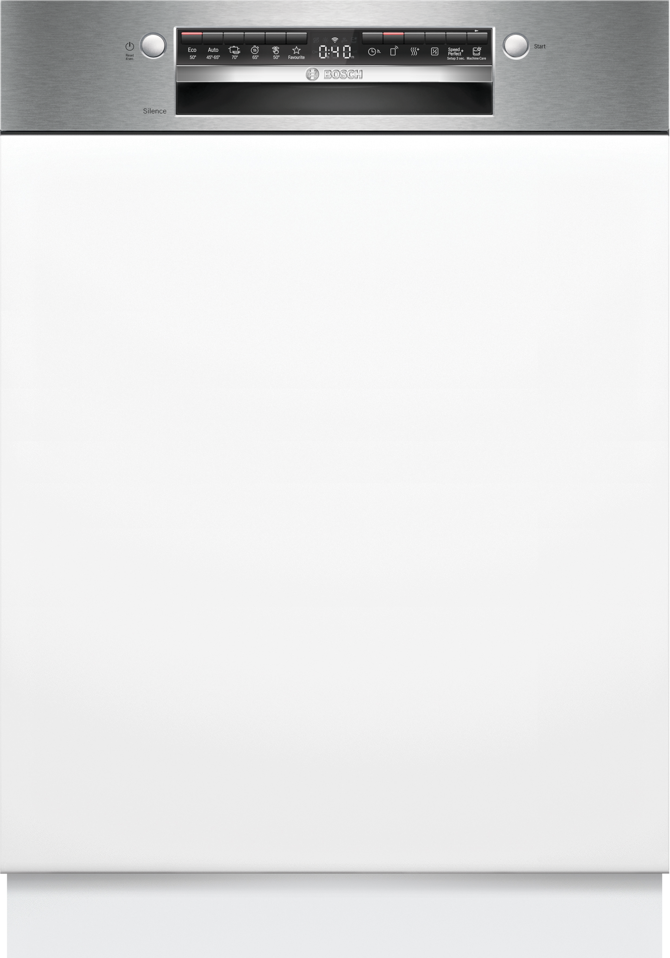 BOSCH teilintegrierbarer Geschirrspüler Serie 4 »SMI4HTS14E« 13 tlg. Maßgedecke