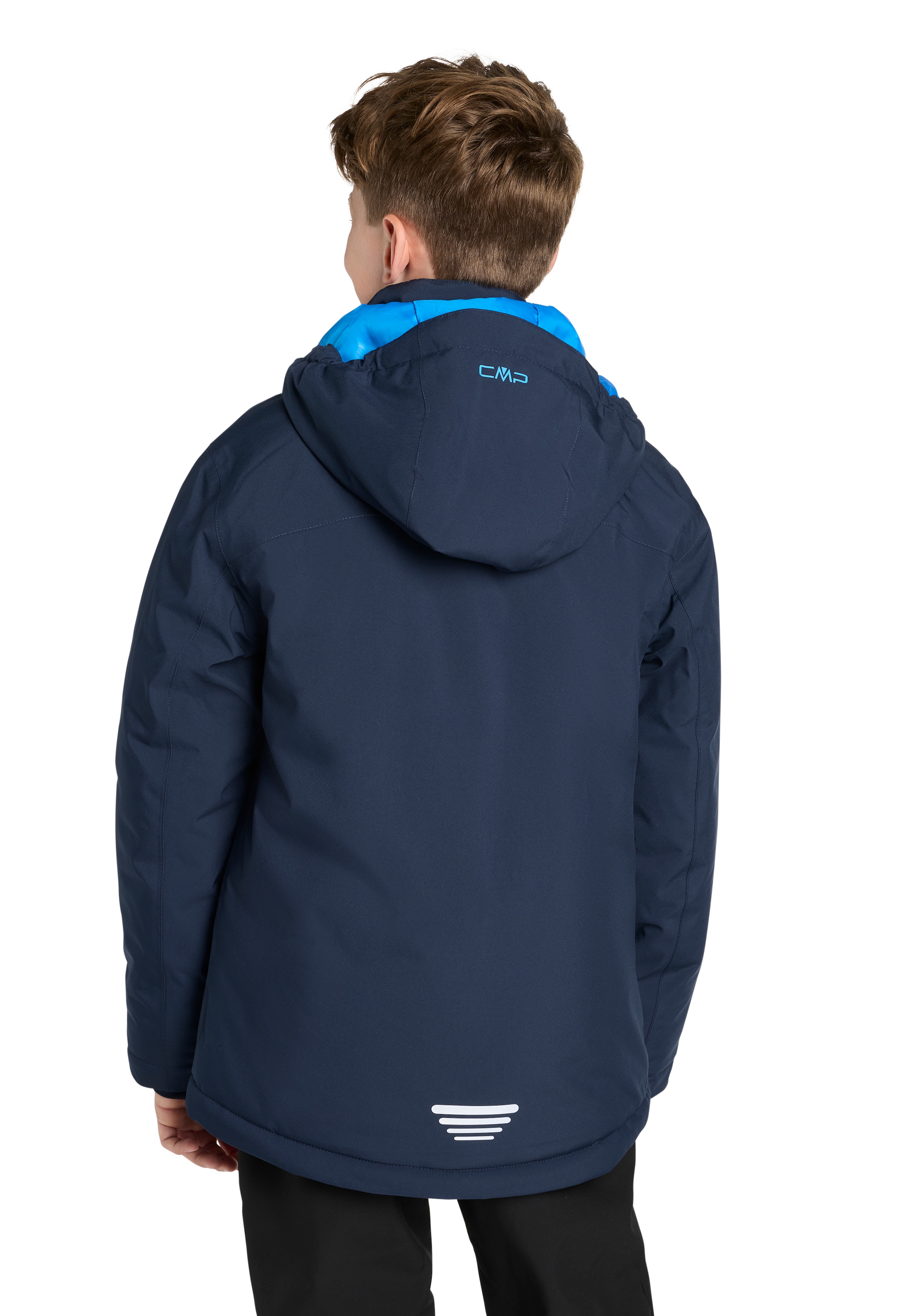 CMP Winterjacke »KID JACKET SNAPS HOOD« 1 Stk. tlg. mit Kapuze für Kinder