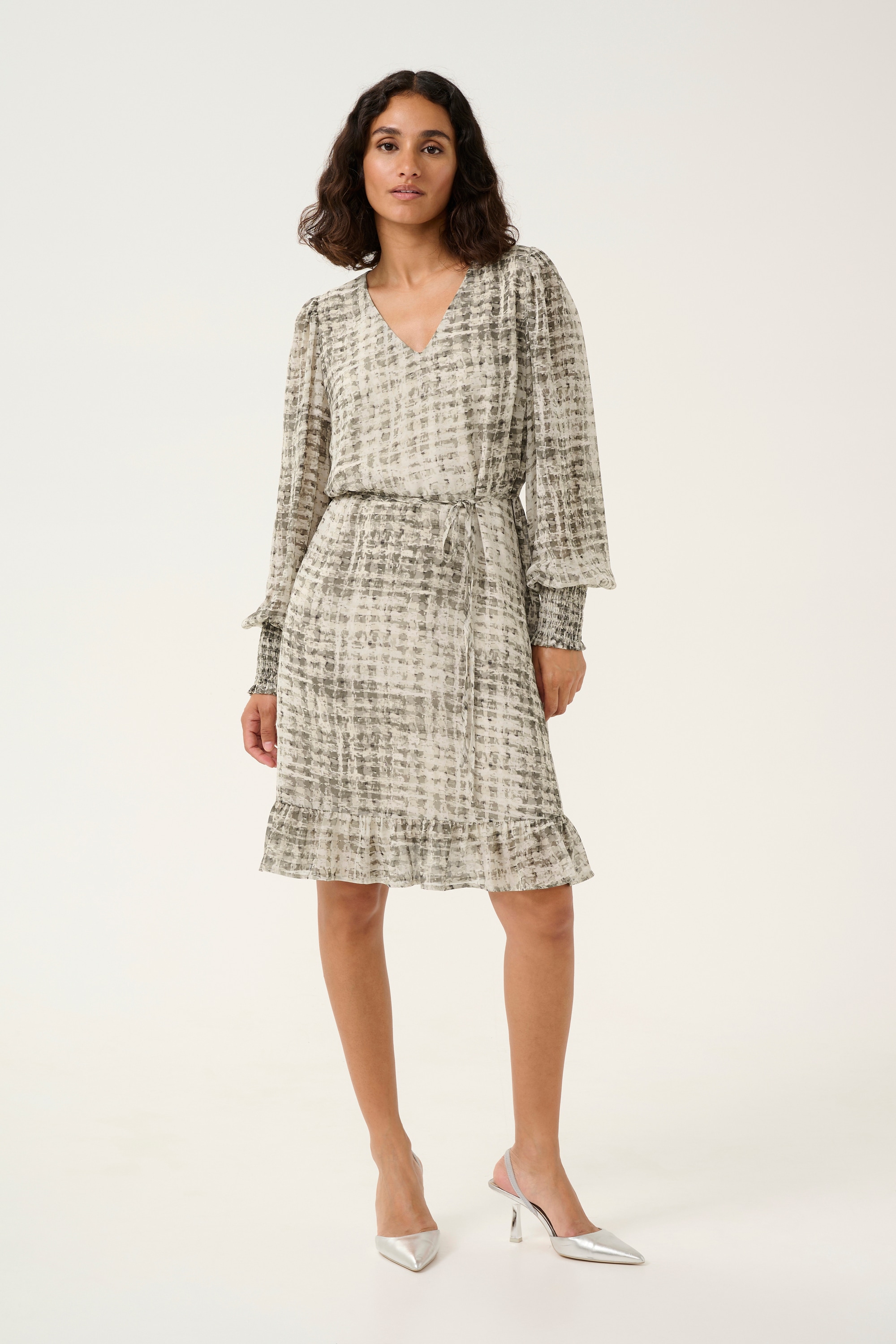 KAFFE Midikleid »Kleid KAtrinike«