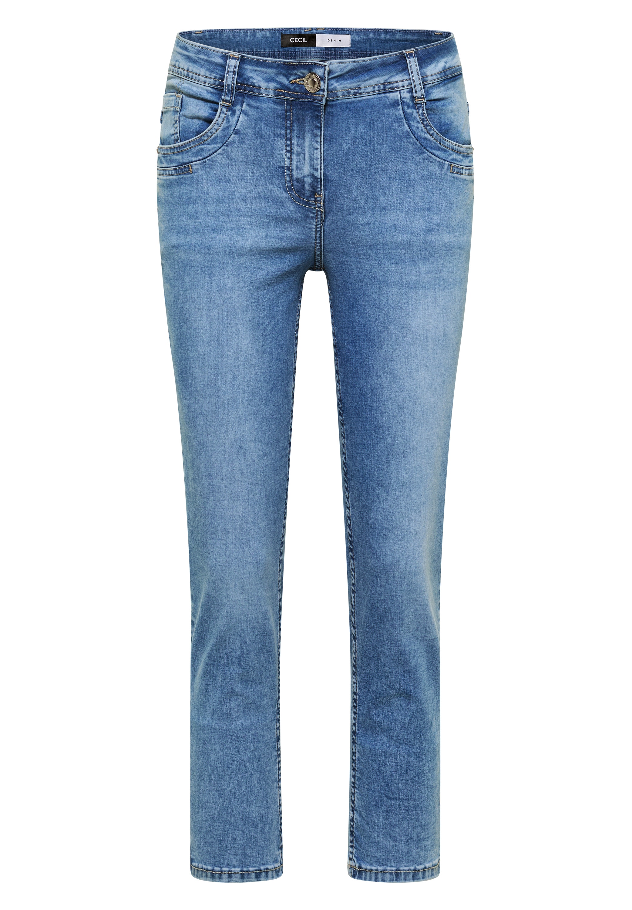 Cecil Slim-fit-Jeans »Style Scarlett« im 5-Pocket-Style und mit Stretch