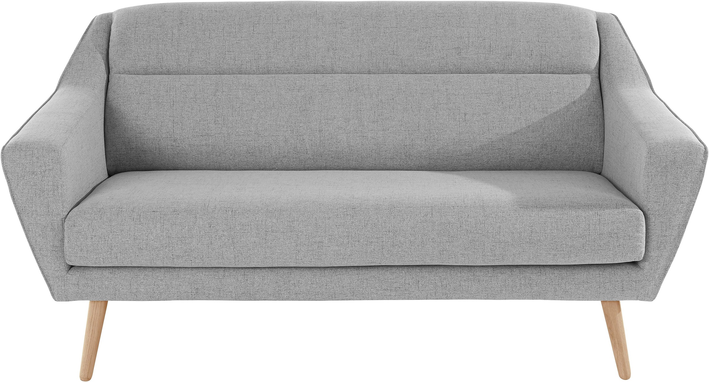 andas 2-Sitzer »Bille«, mit Naht im Rückenkissen und Eiche-Beinen, Design by Morten Georgsen