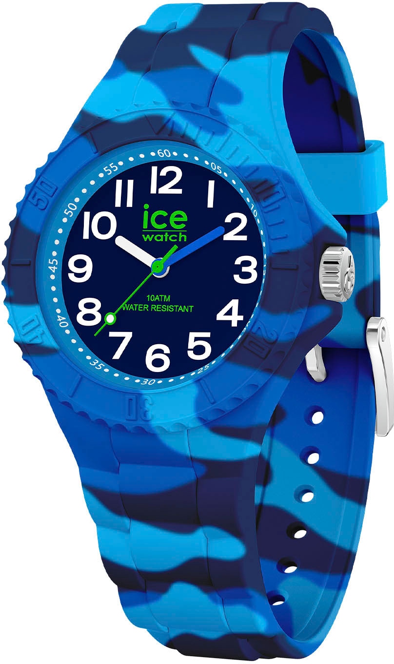 Quarzuhr »ICE tie and dye - Blue shades - Extra-Small - 3H, 021236«, Armbanduhr,...