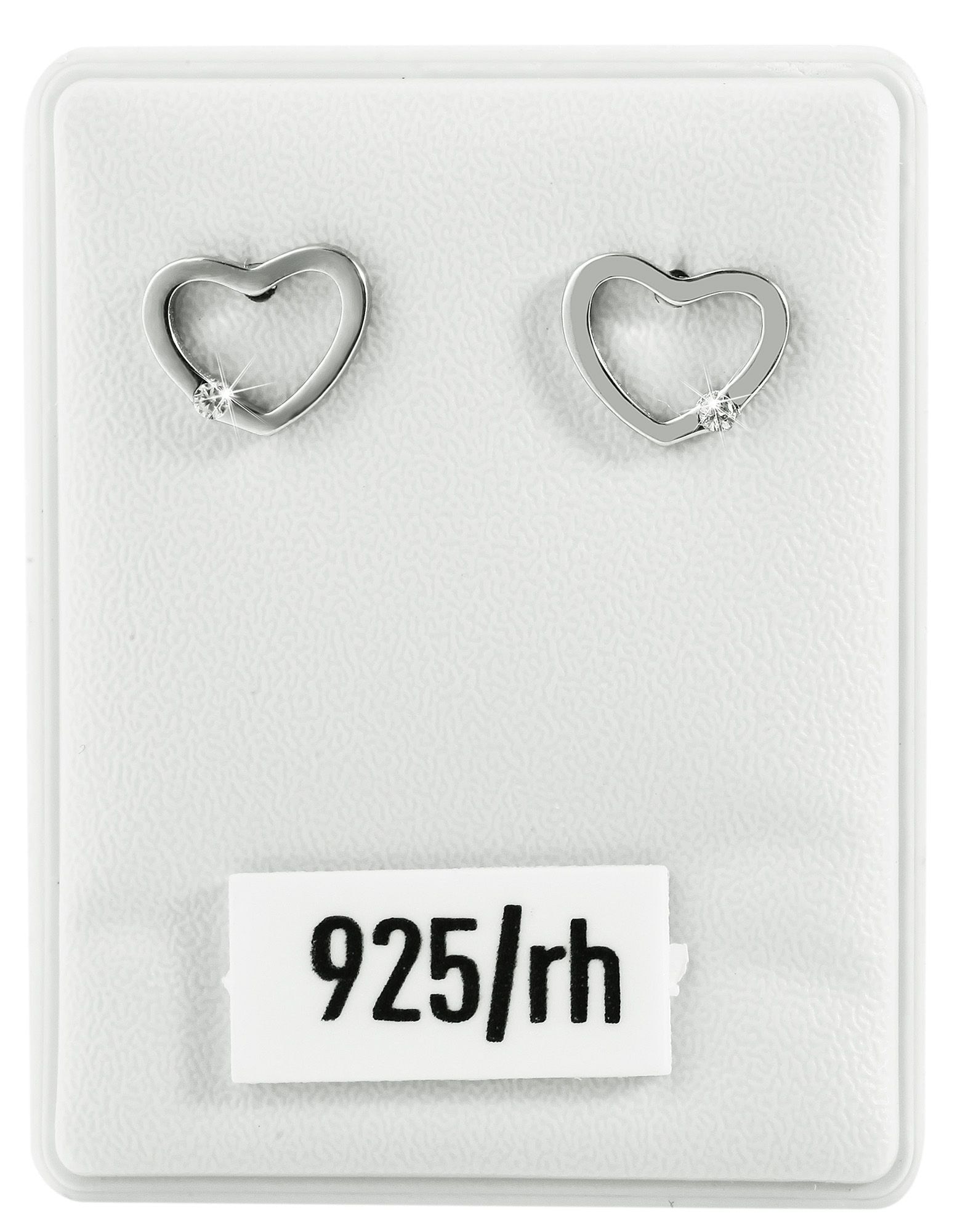 Adelia´s Paar Ohrstecker »Damen Ohrringe ¿ Ohrstecker aus 925 Silber mit Zirkonia«