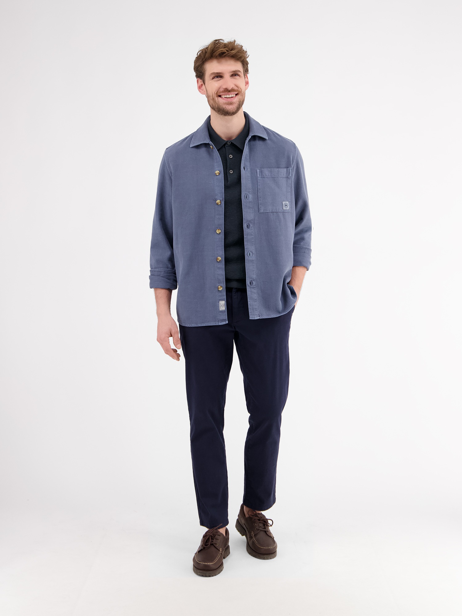 LERROS Poloshirt »Leichtes Sommer-Strick-Polo«