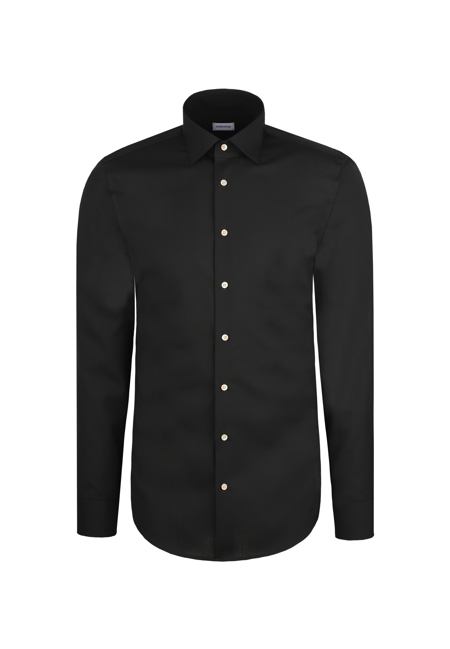 seidensticker Businesshemd »Schwarze Rose« Slim 1/1 Kentkragen Uni