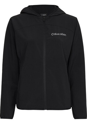 Calvin Klein Performance Kurzjacke »WO - Woven Jacket«, mit Kapuze, mit CK-Logodruck... kaufen