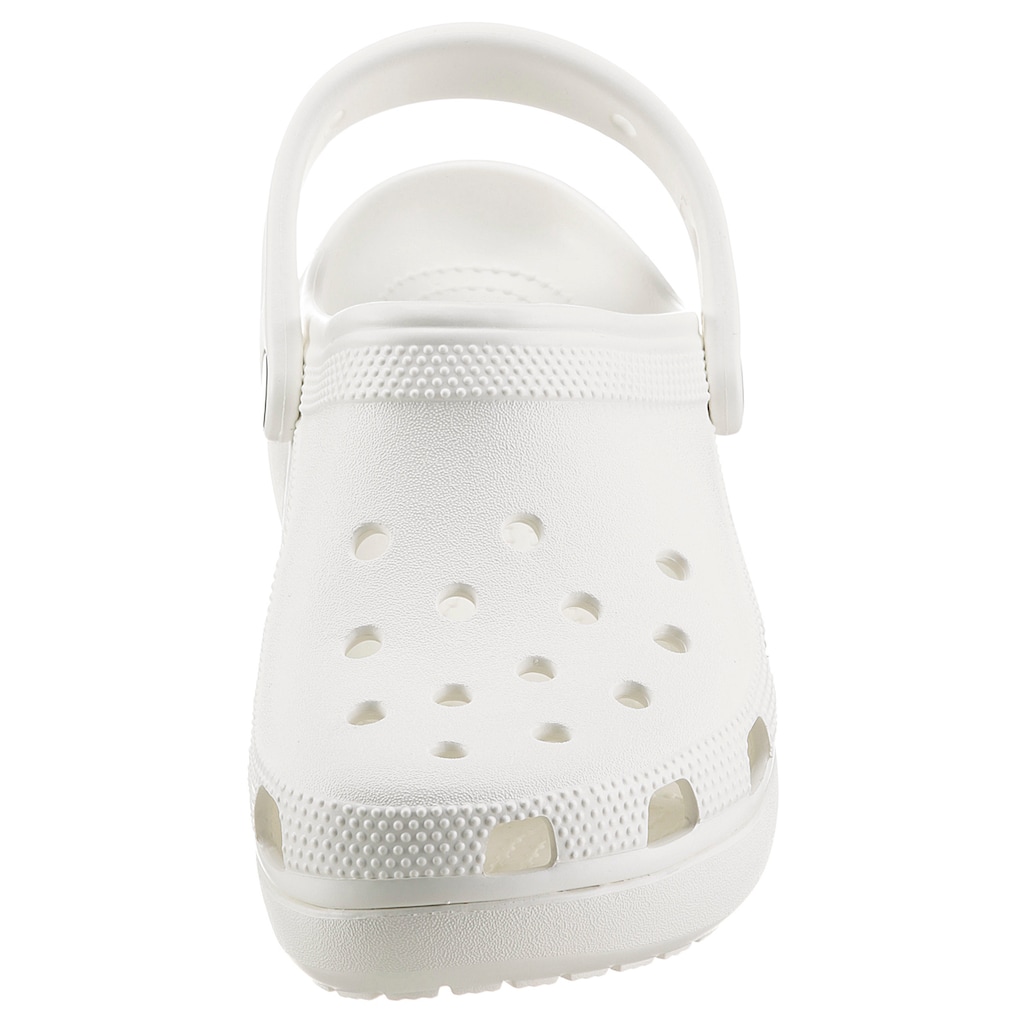 Crocs Clog »Classic Platform Clog W«, Plateau, Sommerschuh, Schlappen, Hausschuh, trendige Plateausohle