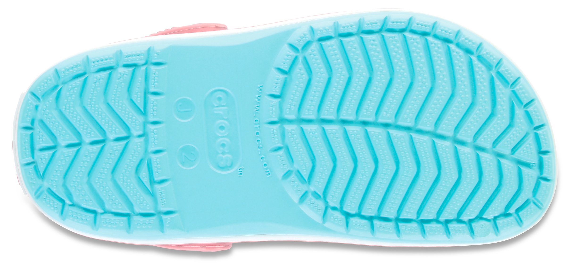 Crocs Clog »Crocband Clog K«  Sommerschuh, Schlappen, Hausschuh, Badeschuh mit Kontrast-Akzenten