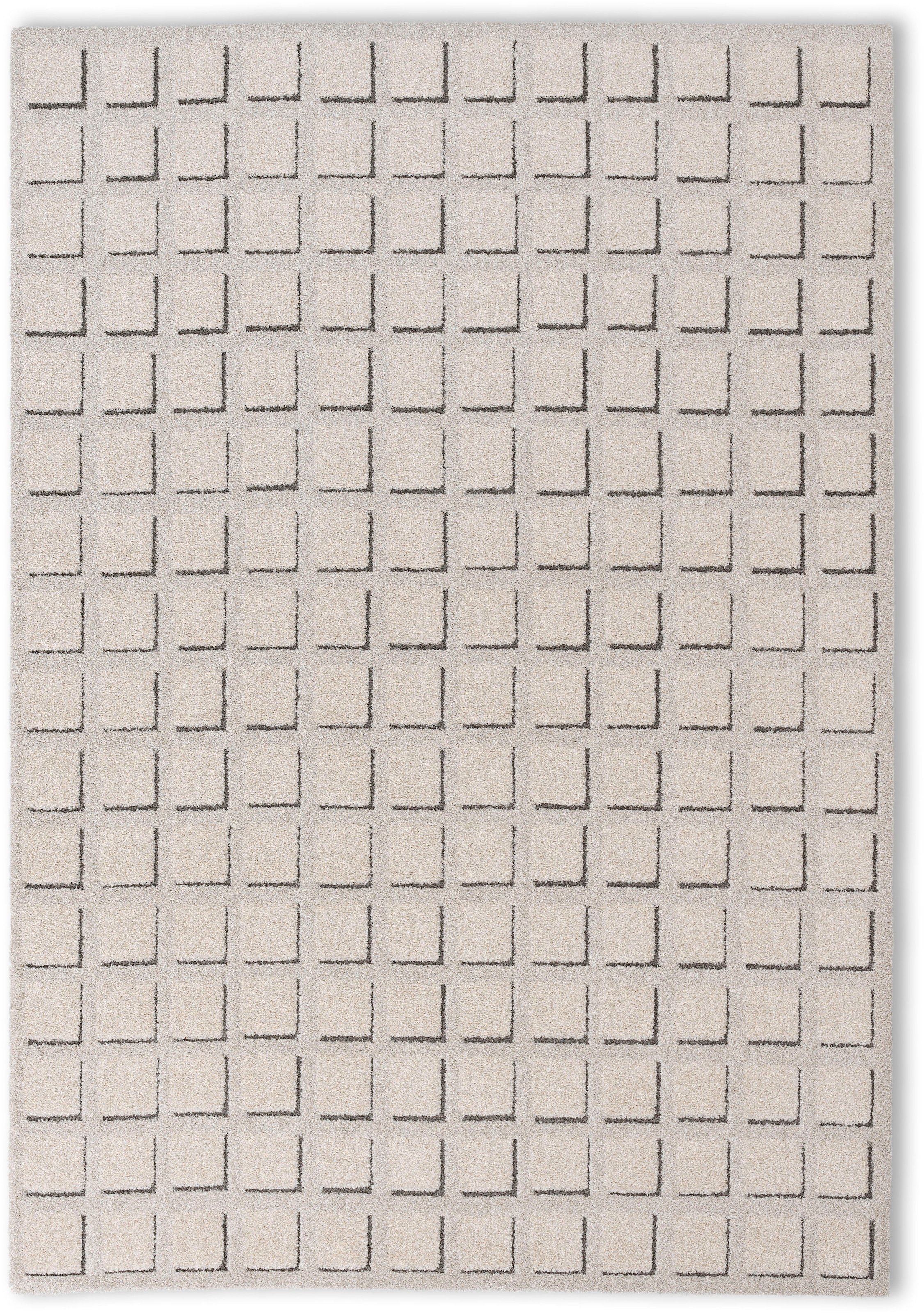 SCHÖNER WOHNEN-Kollektion Teppich »Amaze 6105-243«, rechteckig, weicher grafischer Kurzflor, Wohnzimmer, Schöner Wohnen Kollektion