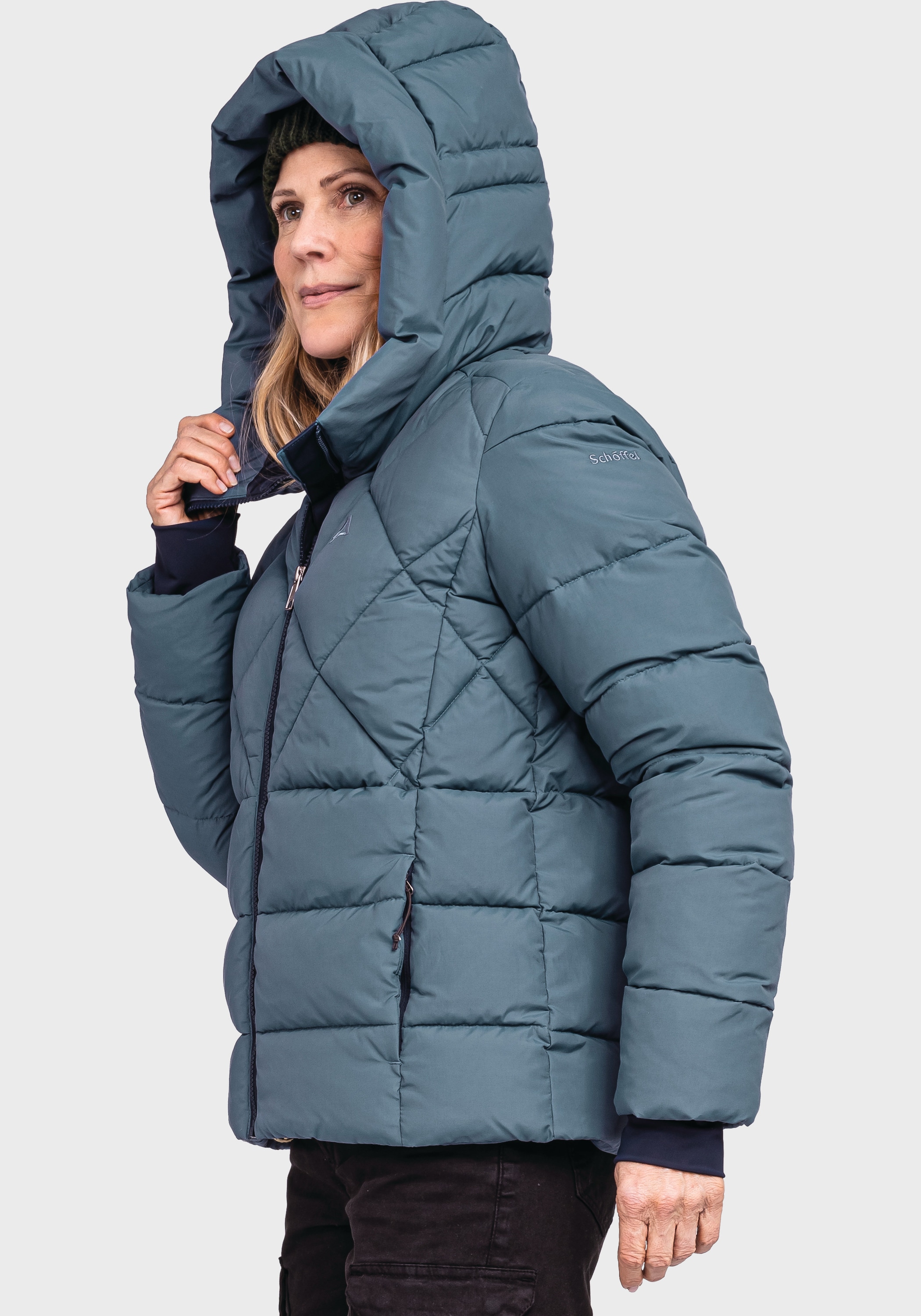Schöffel Outdoorjacke »Ins Jacket Boston Kapuze Shop mit OTTO L«, im Online