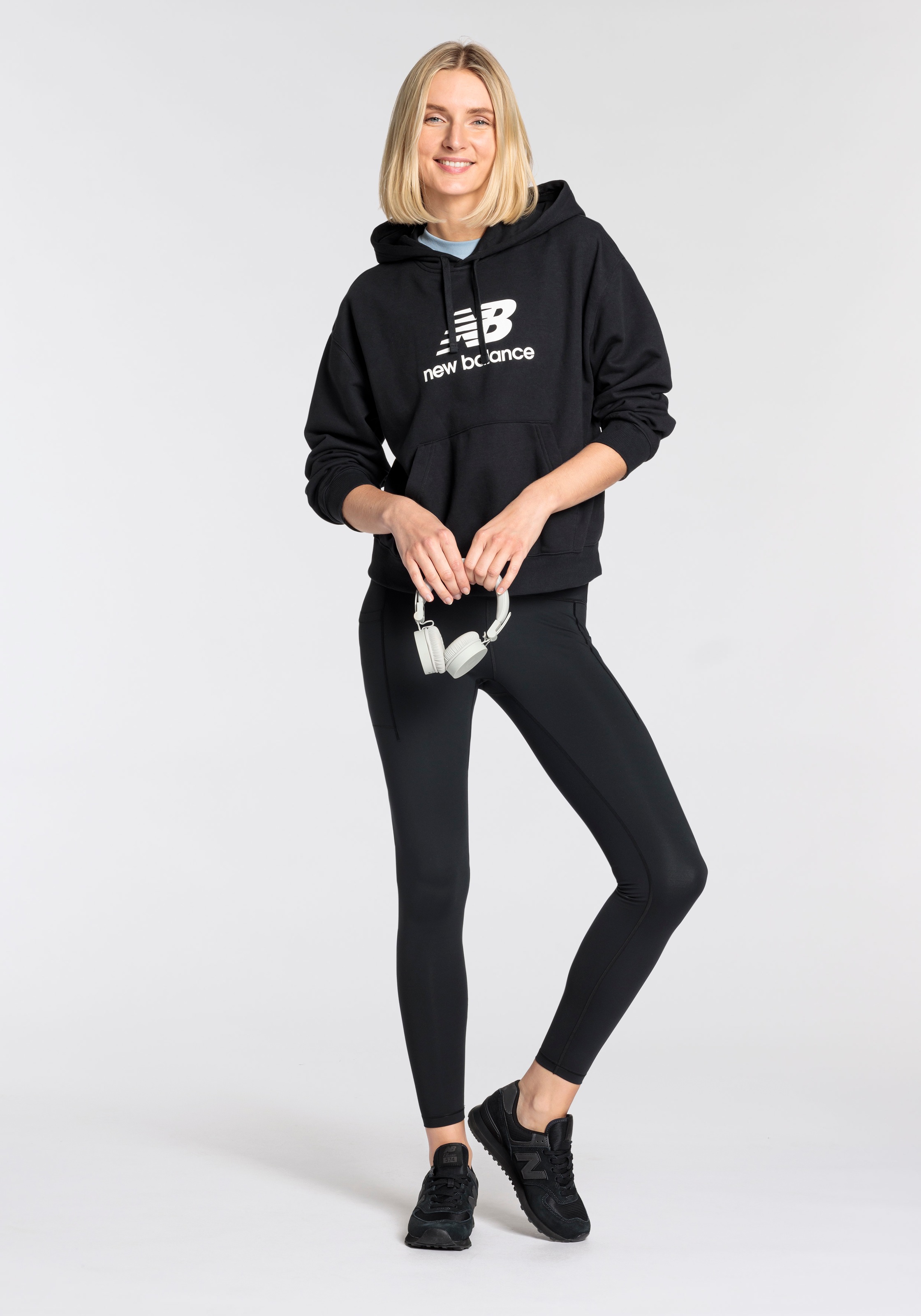 New Balance Kapuzensweatshirt »Sport Essentials French Terry Logo Hoodie«