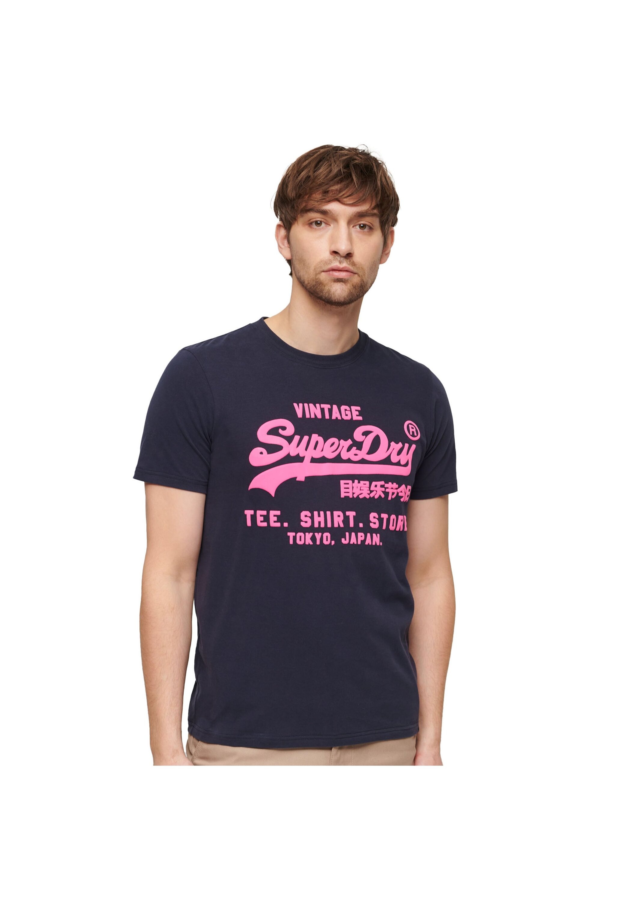 Superdry T-Shirt »T-Shirt Neon Vintage Logo Tee 1er Pack«