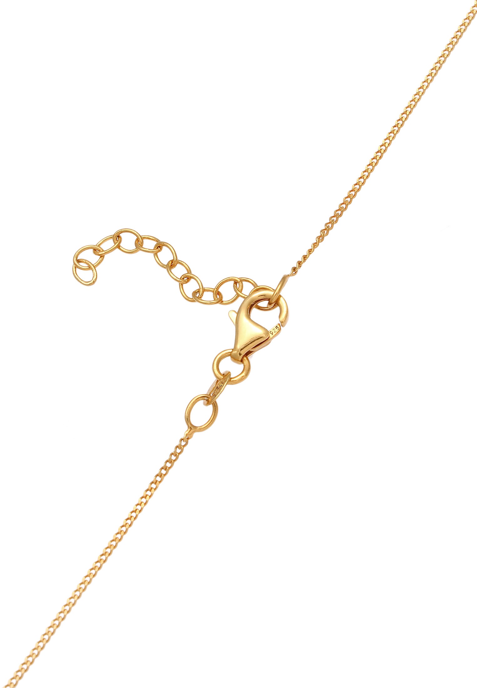 Elli Choker »Halskette Choker Panzer Kugel Geo 925 Silber«