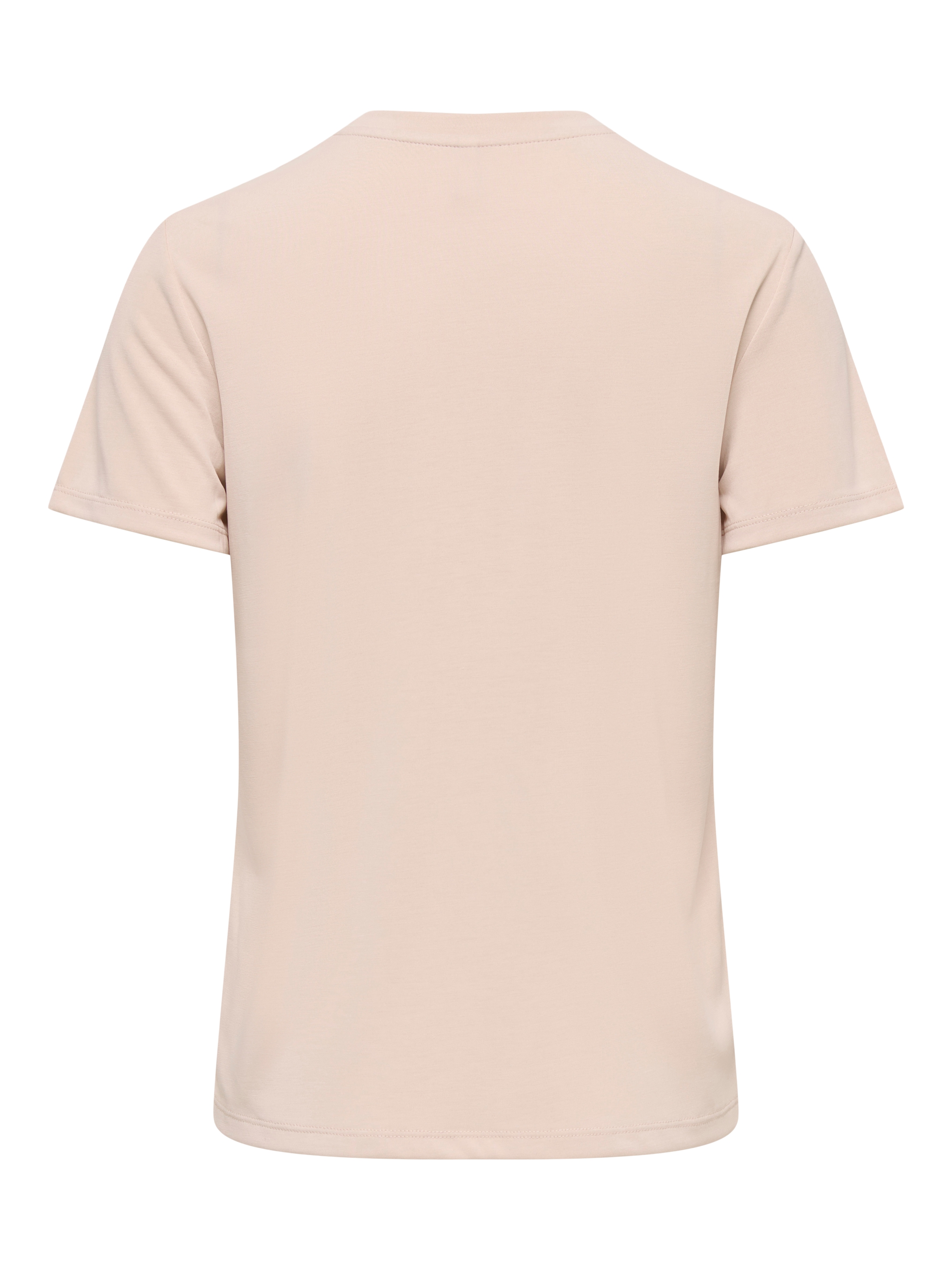 ONLY Kurzarmshirt »ONLFREE LIFE MODAL S/S ATELIER TOP JRS« Materialmix, Rundhals