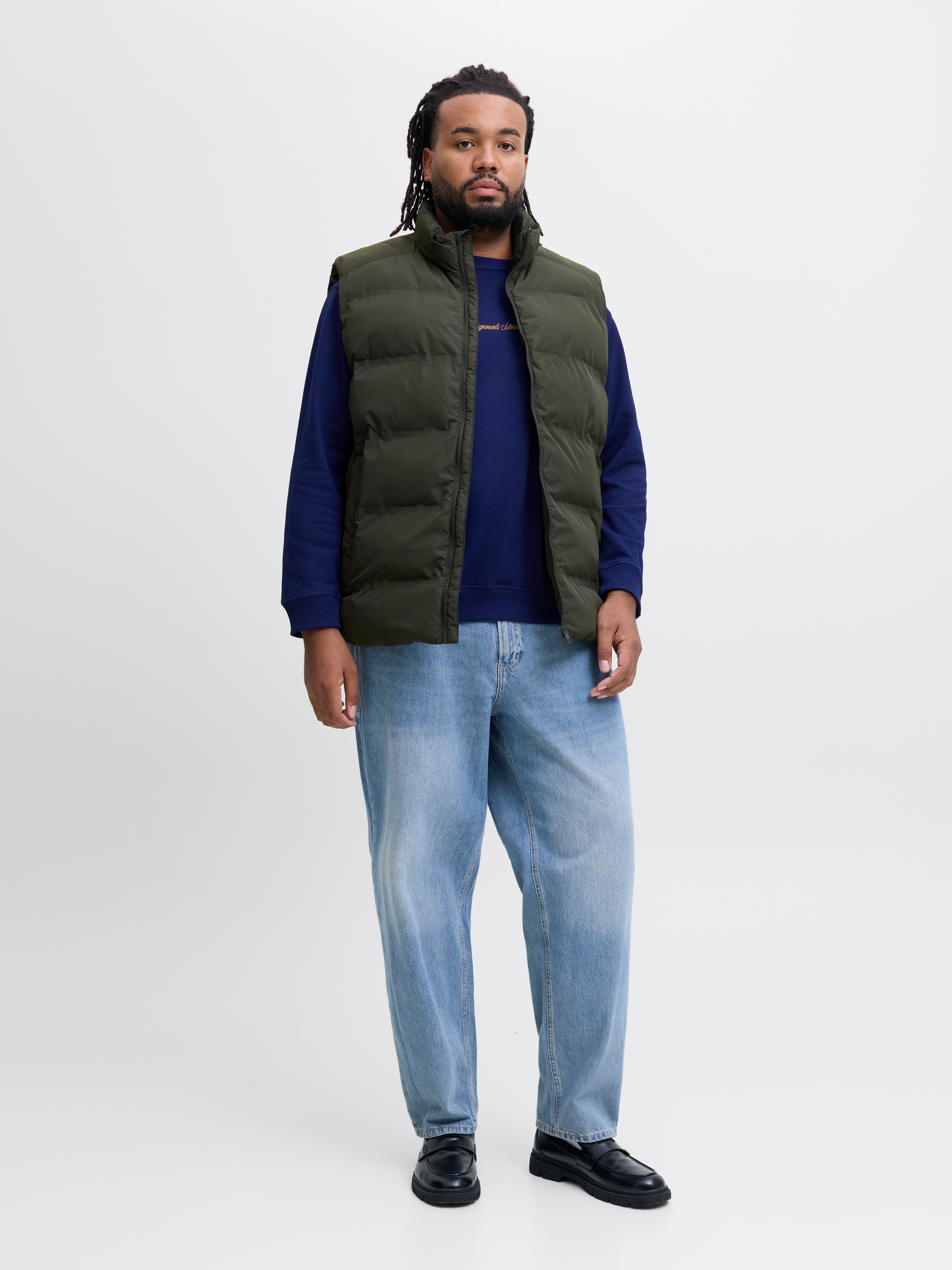 Jack & Jones PlusSize Steppweste »JJESOHO BODYWARMER COLLAR SN PLS«