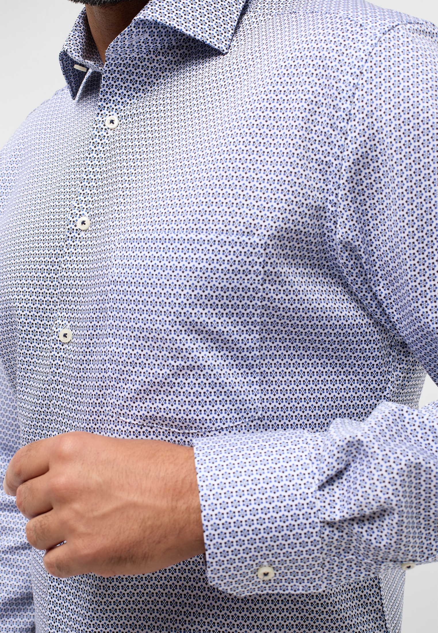 Eterna Langarmhemd »MODERN FIT«