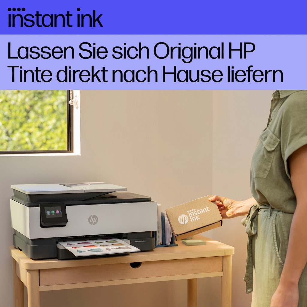 HP Multifunktionsdrucker »OfficeJet Pro 8122e«, 3 Monate gratis Drucken mit HP Instant Ink inklusive