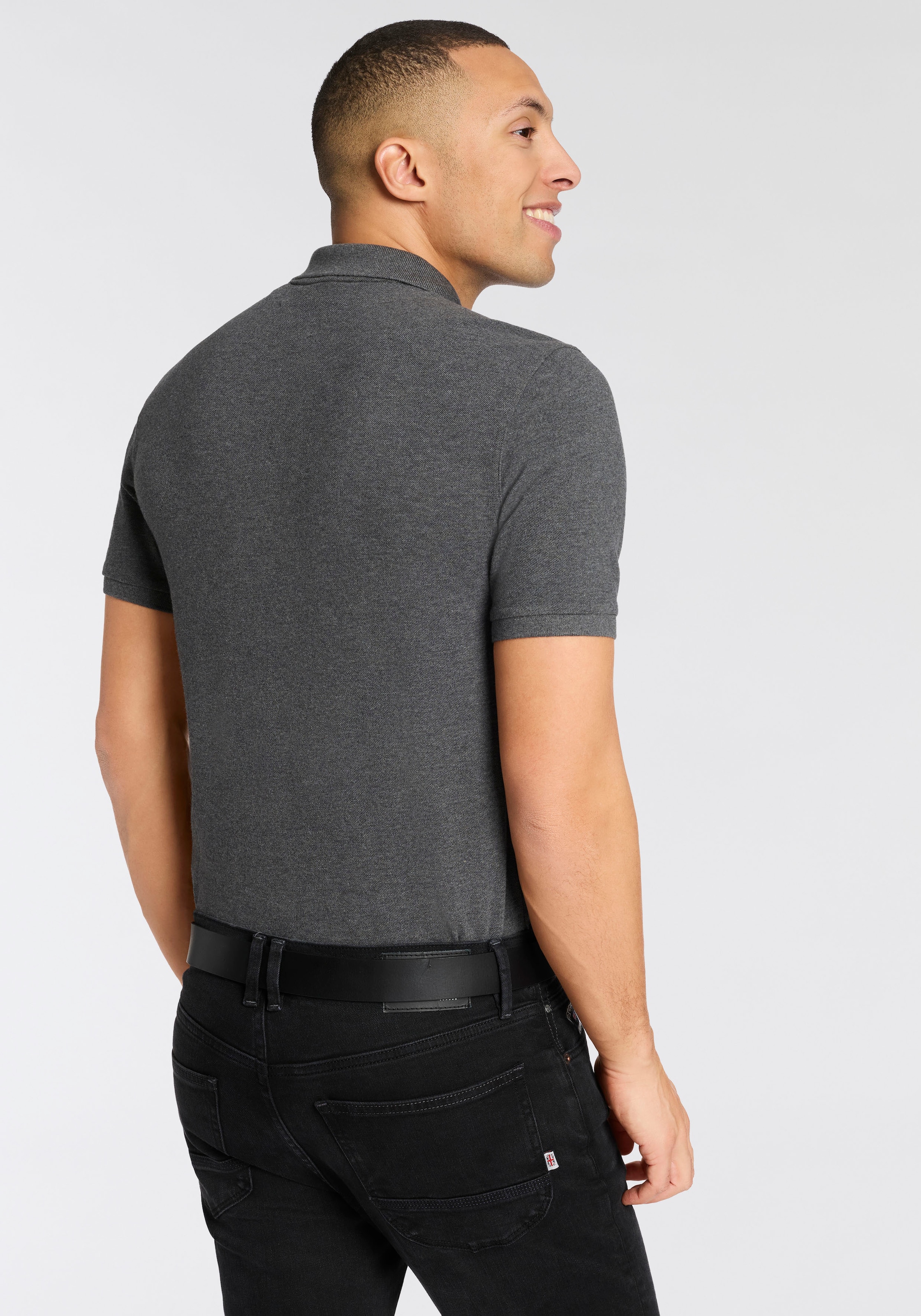 Calvin Klein Ledergürtel »WARMTH BUCKLE« Größenverstellbar