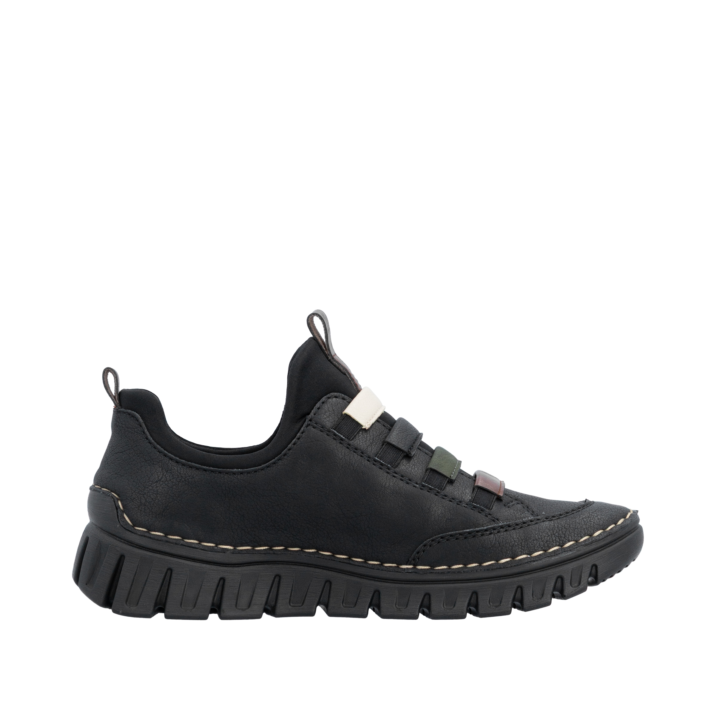 Rieker Slip-On Sneaker  Slipper, Schlupfschuh, Halbschuh mit elastischem Einstieg