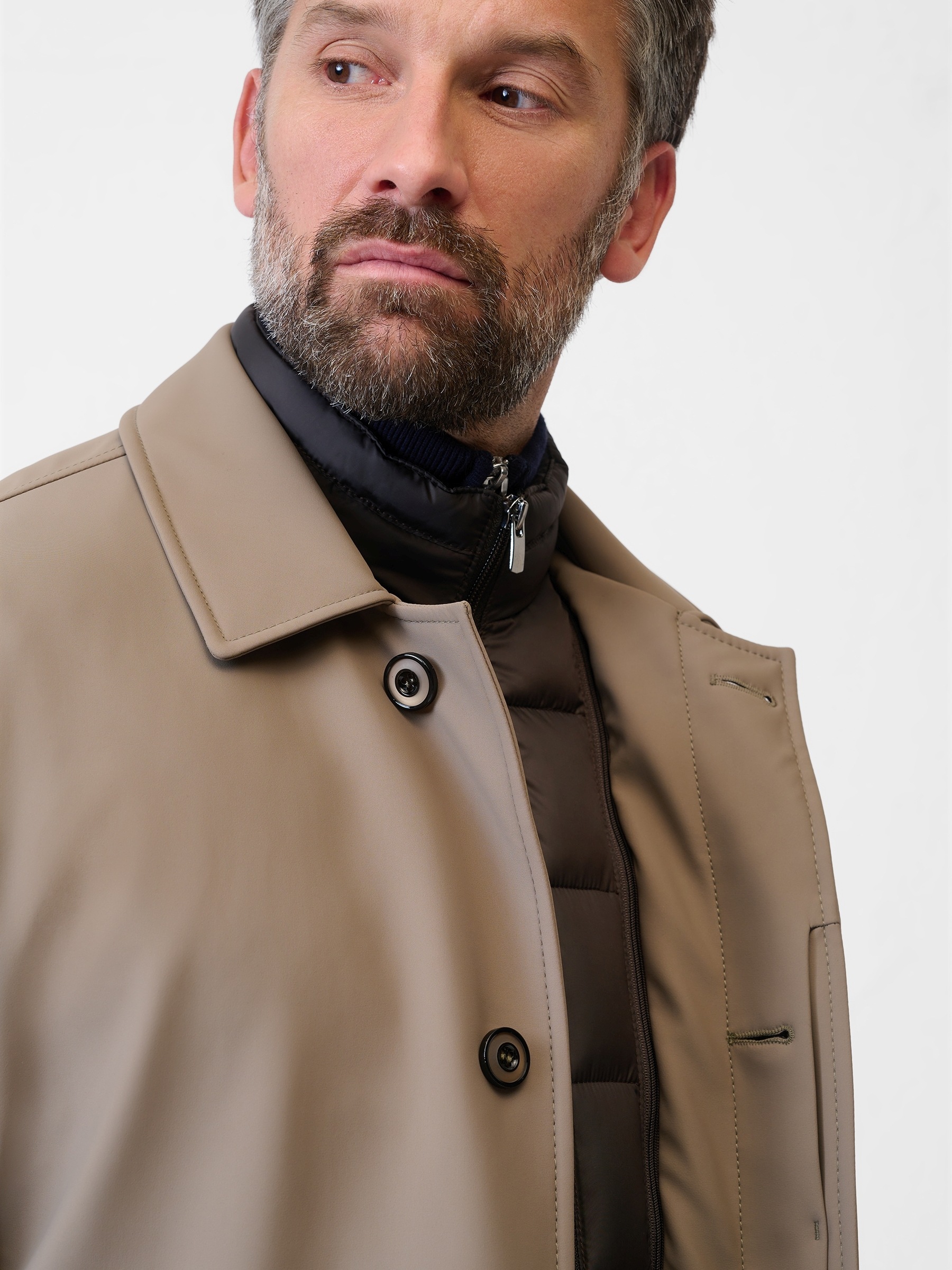 RICANO Kurzmantel »Mantel Claudio« Handgefertigt, Made in Europe