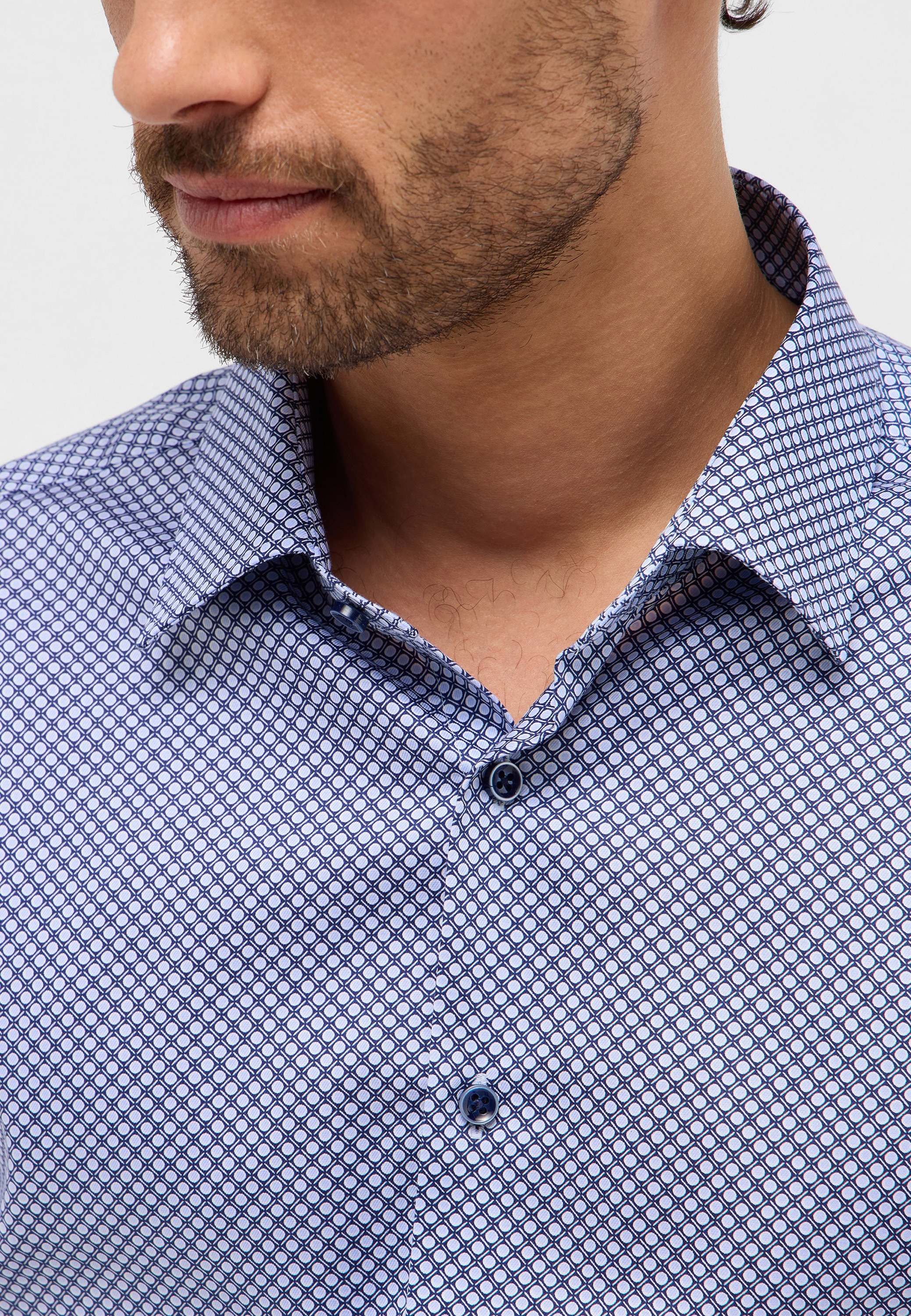 Eterna Langarmhemd »SLIM FIT«, NON IRON (bügelfrei)