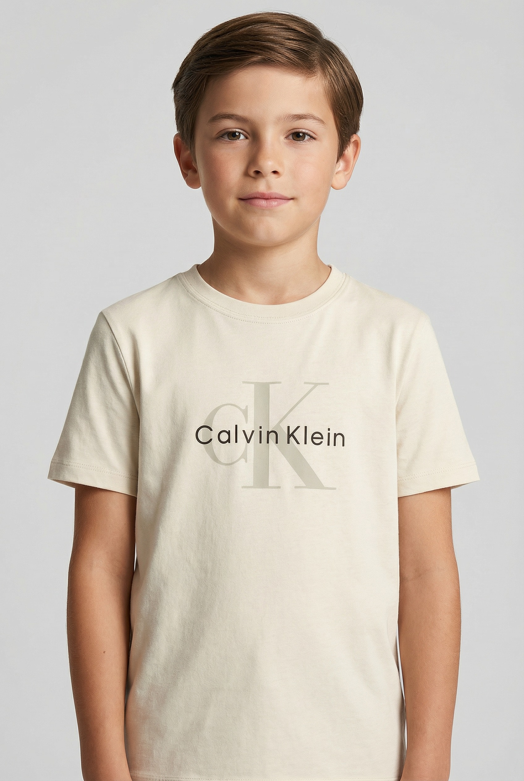 Calvin Klein Jeans T-Shirt für Kinder bis 16 Jahre, regular fit, Rundhalsausschnitt