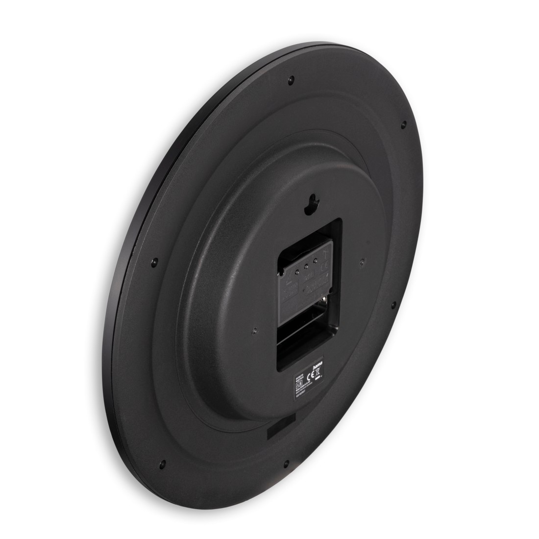 Hama Funkwanduhr »DCF-Funkwanduhr "Teneriffa", Ø 30 cm« automatische Zeitanpassung