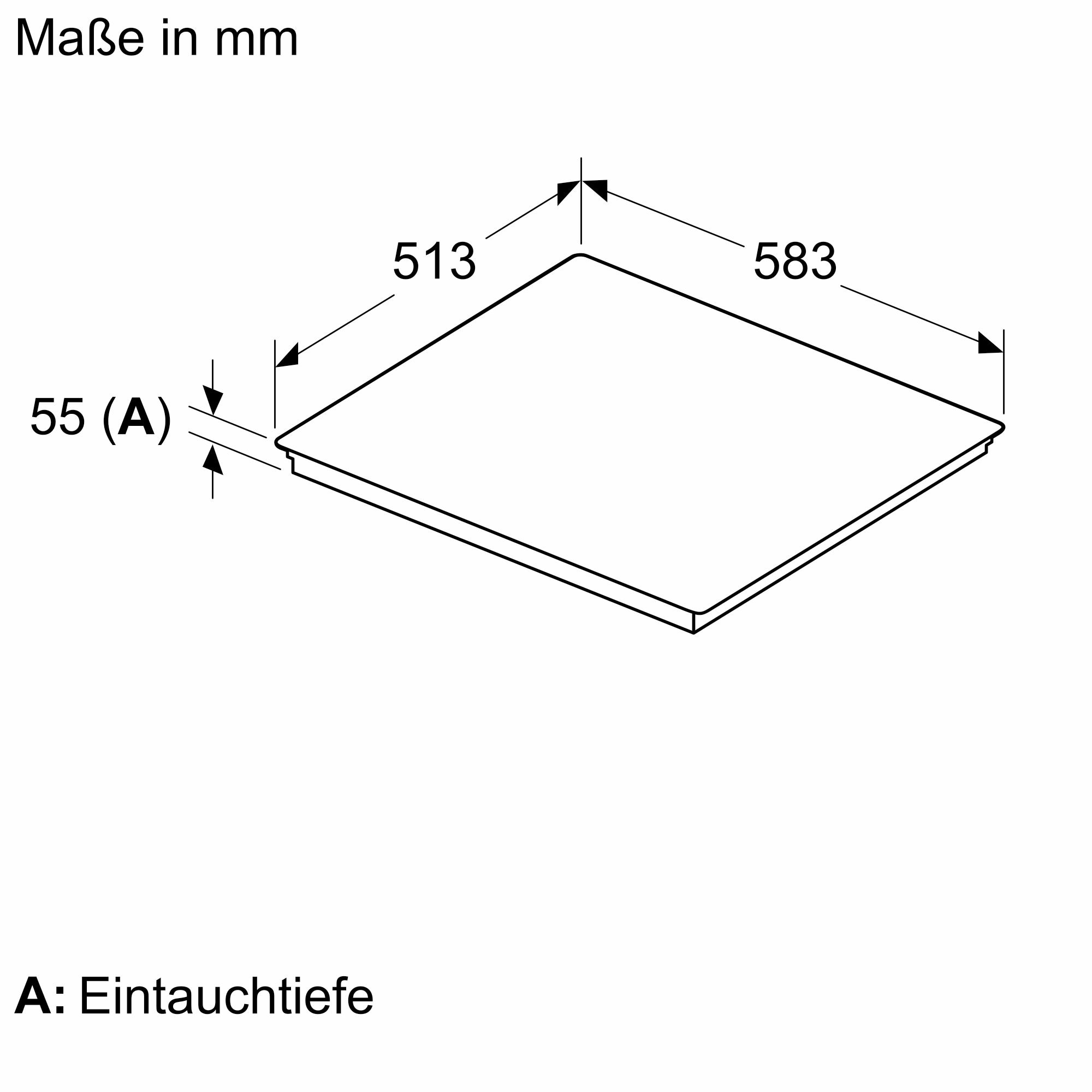 SIEMENS Induktions-Kochfeld »EH645HFB1E«