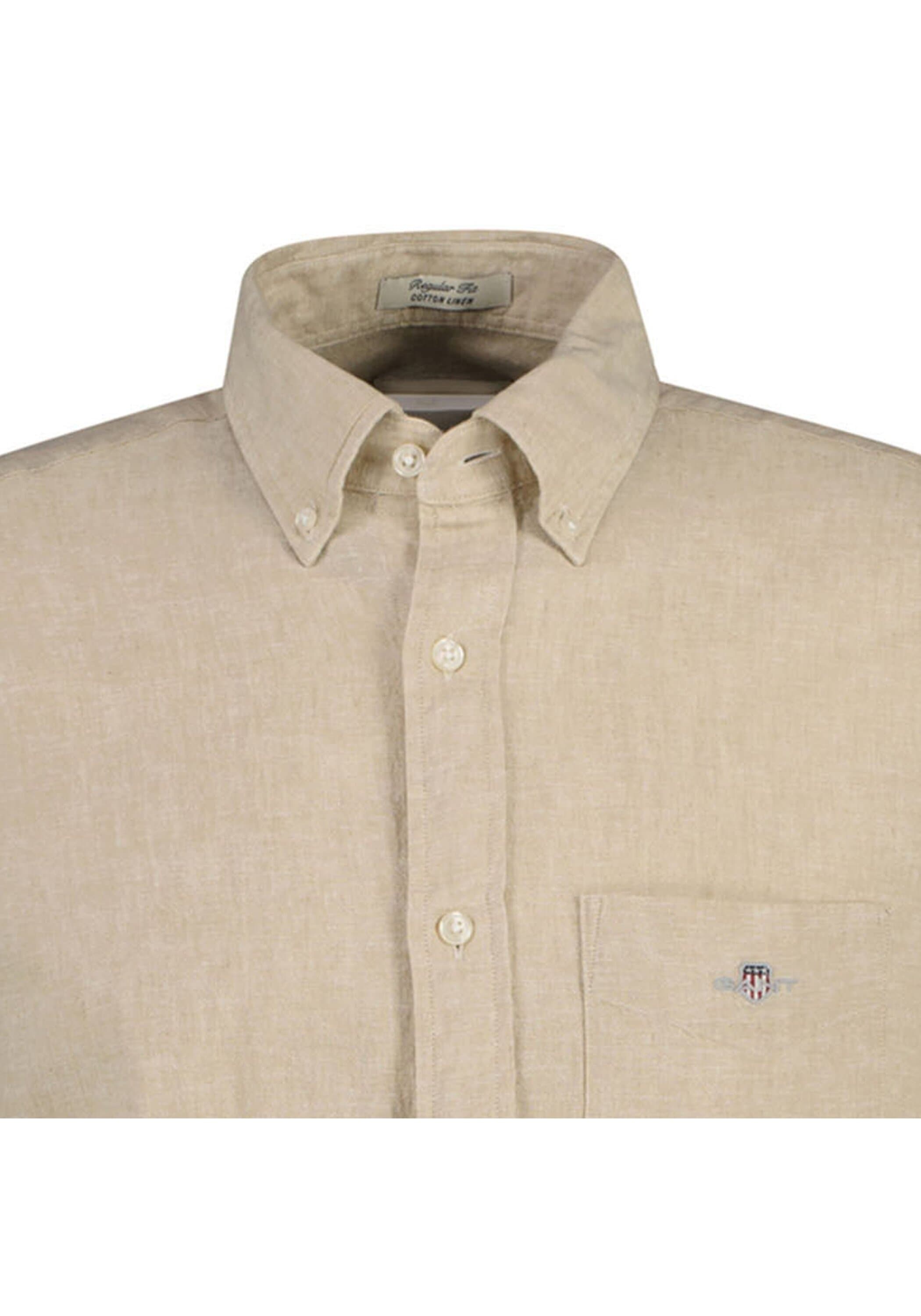 Gant Langarmhemd »Hemd REGULAR COTTON LINEN SHIRT 1er Pack« 1 tlg.