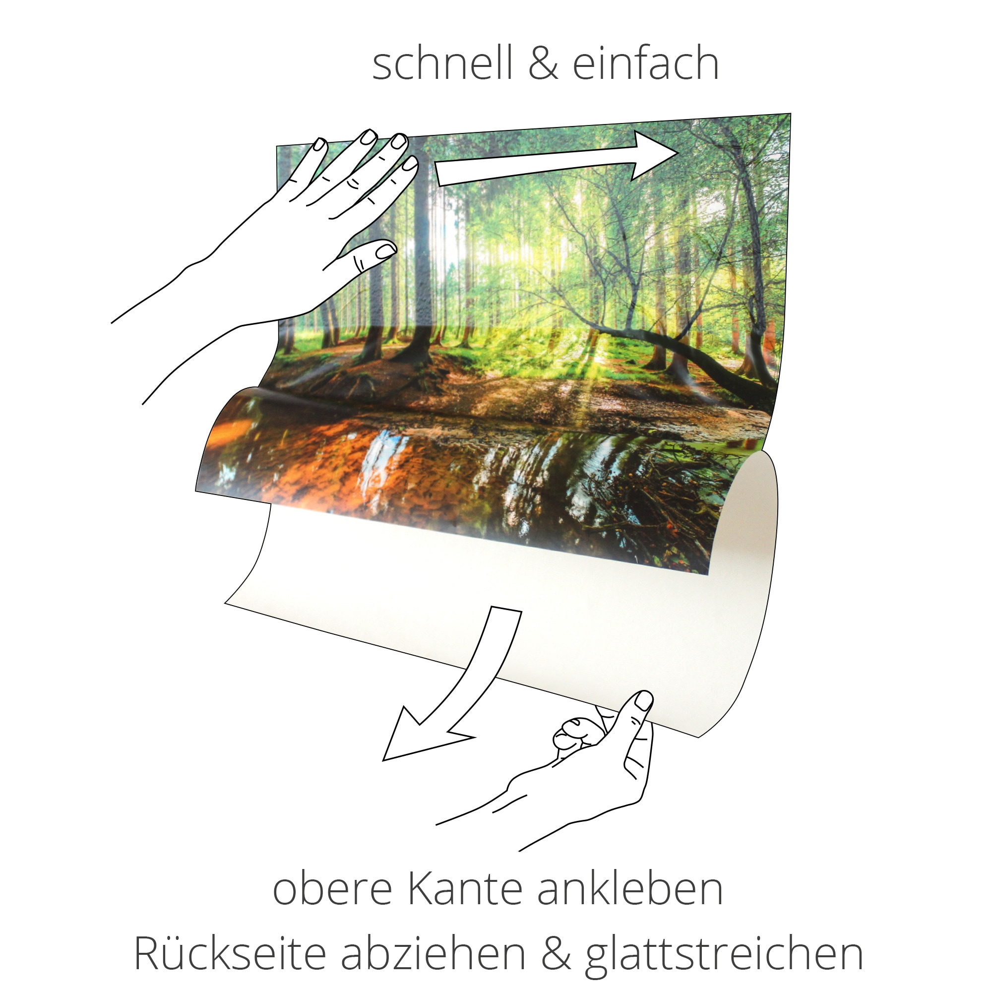 Artland Wandbild »Tübingen am Neckar«, Garten, (1 St.), als Alubild, Leinwandbild, Wandaufkleber oder Poster in versch. Größen