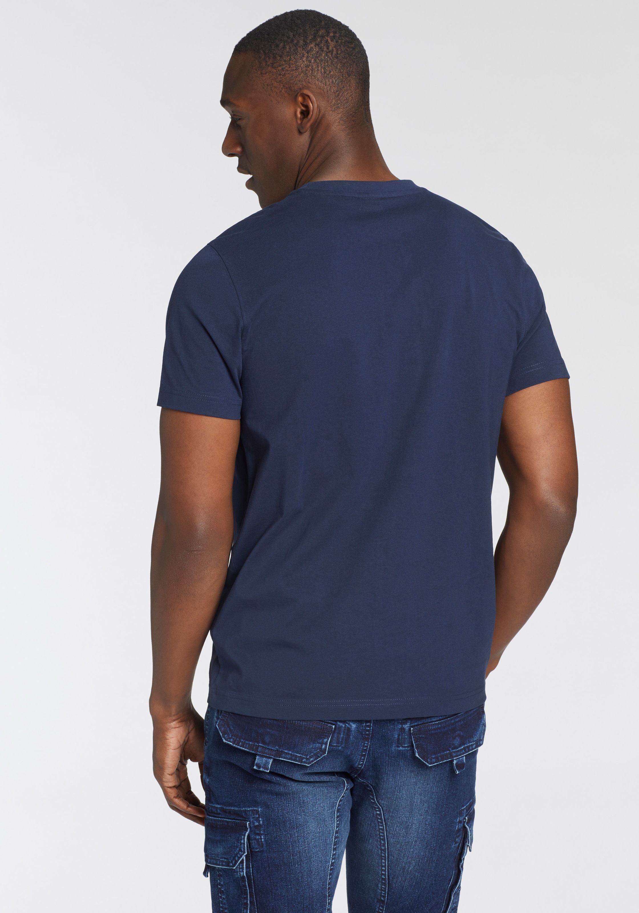 H.I.S T-Shirt, Mit großem Frontprint