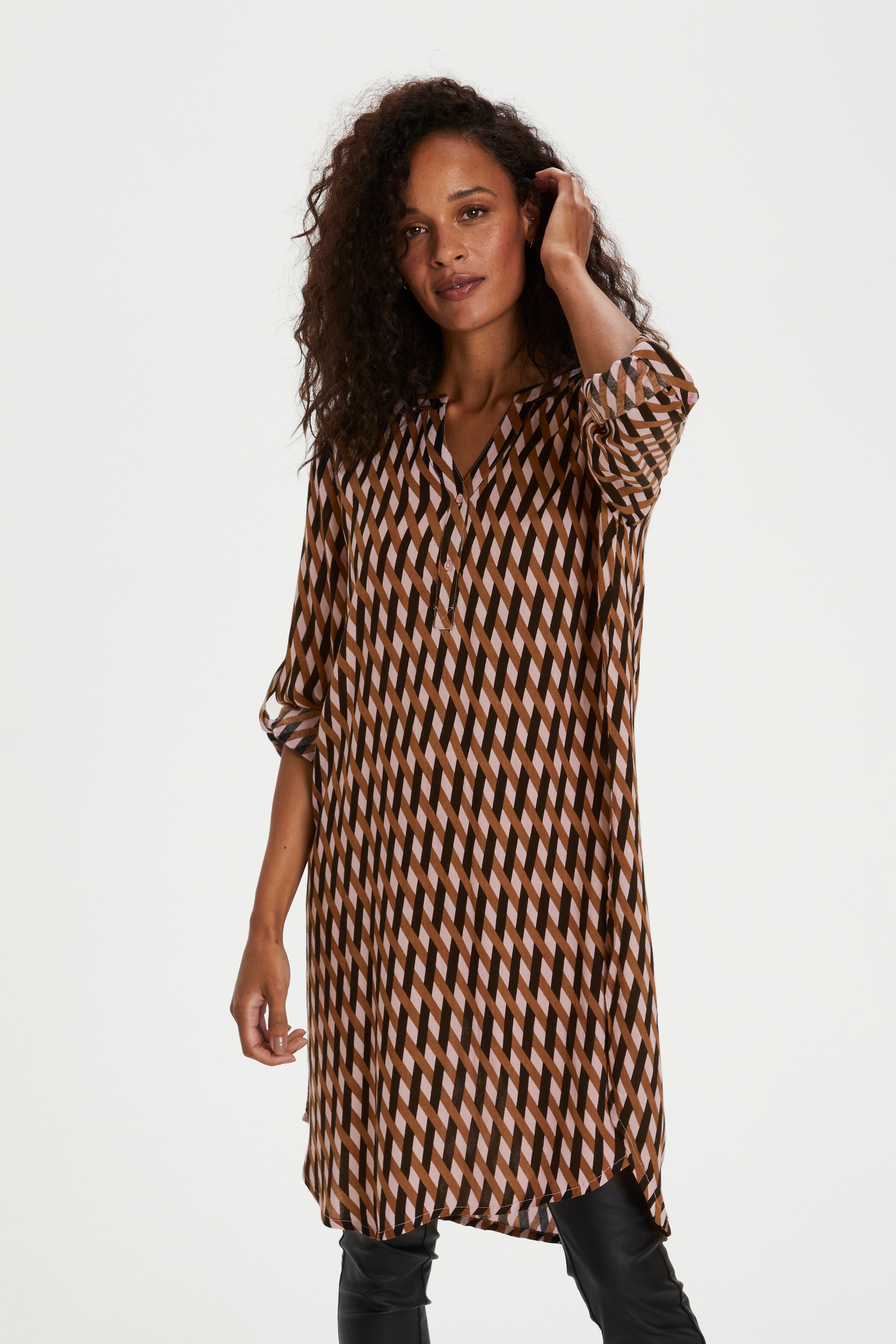 KAFFE Midikleid »Kleid KAmarana«