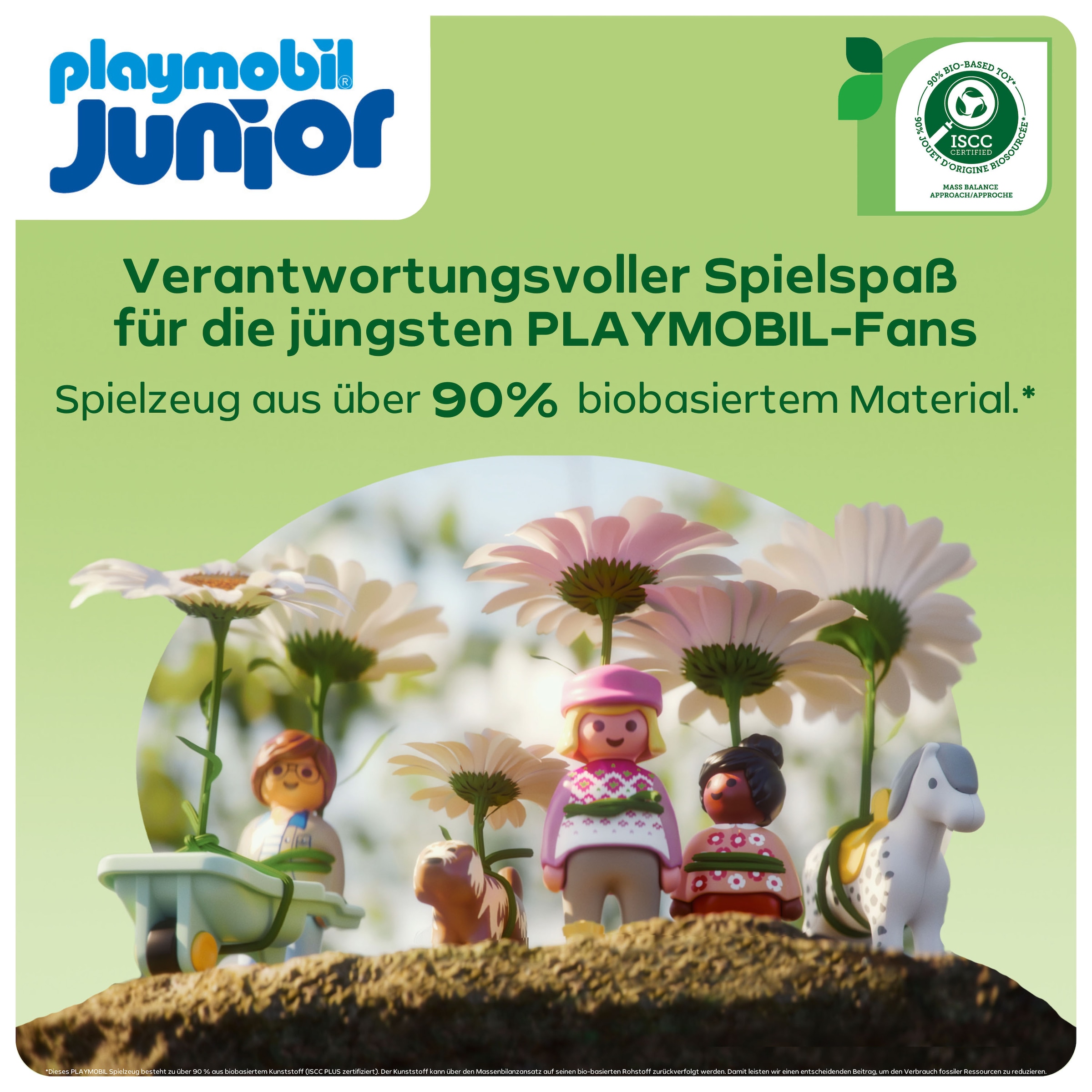 Playmobil® Konstruktions-Spielset »Badeinsel mit Wasserrutsche (71687), JUNIOR«, (8 St.), Made in Europe
