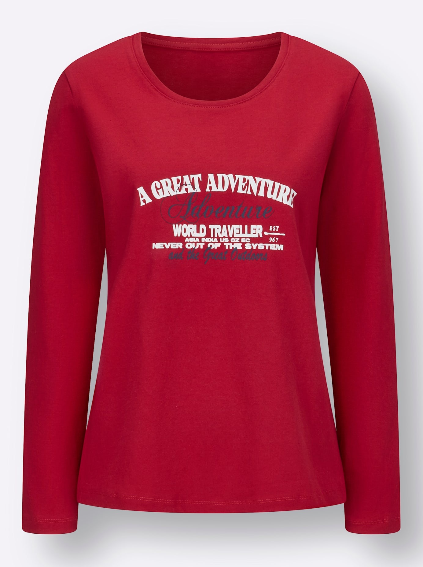 Casual Looks Langarmshirt »Shirt«, (1 tlg.)