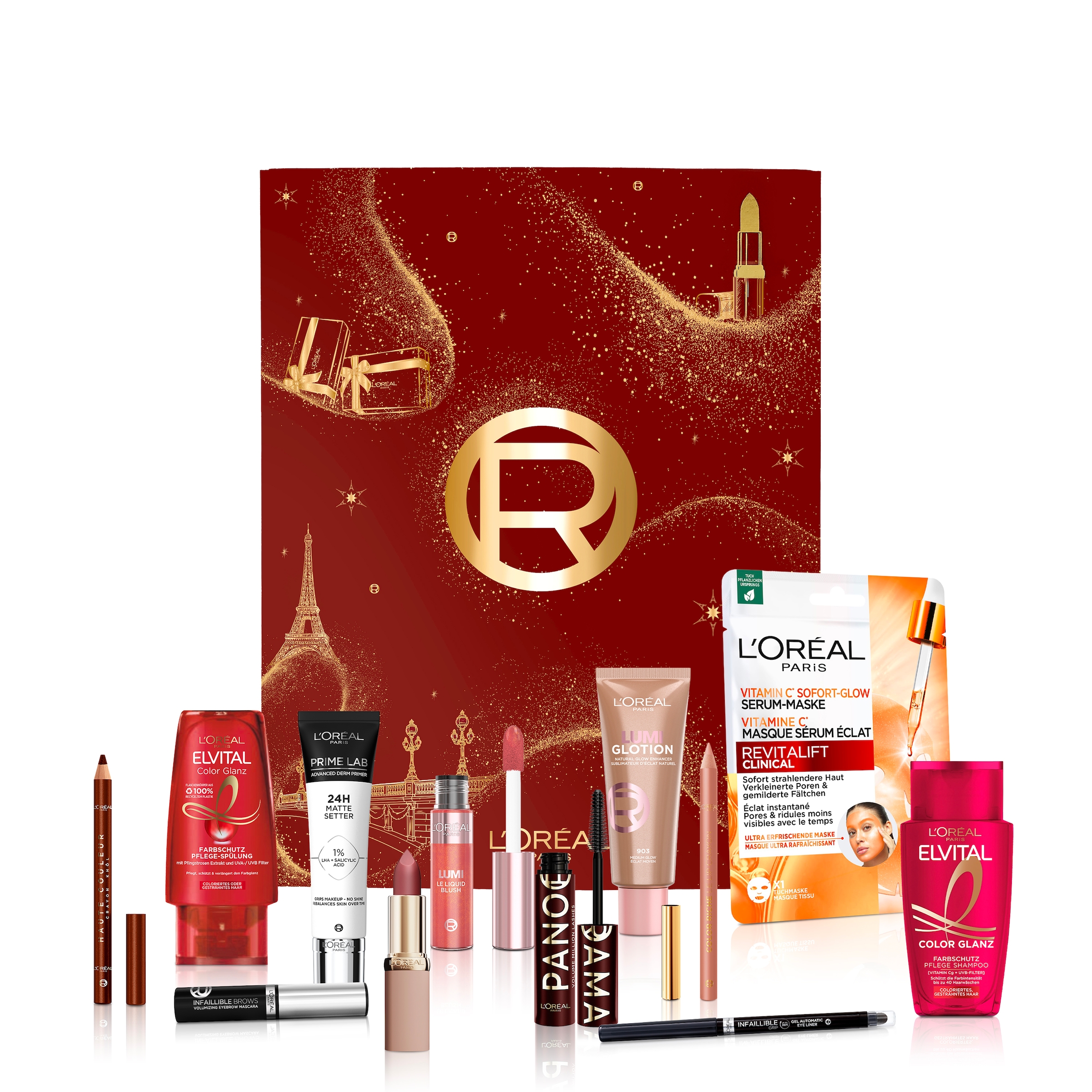L'ORÉAL PARIS Kosmetik-Adventskalender »L'Oréal Paris Adventskalender 2026 12 Türen« ab 13 Jahren