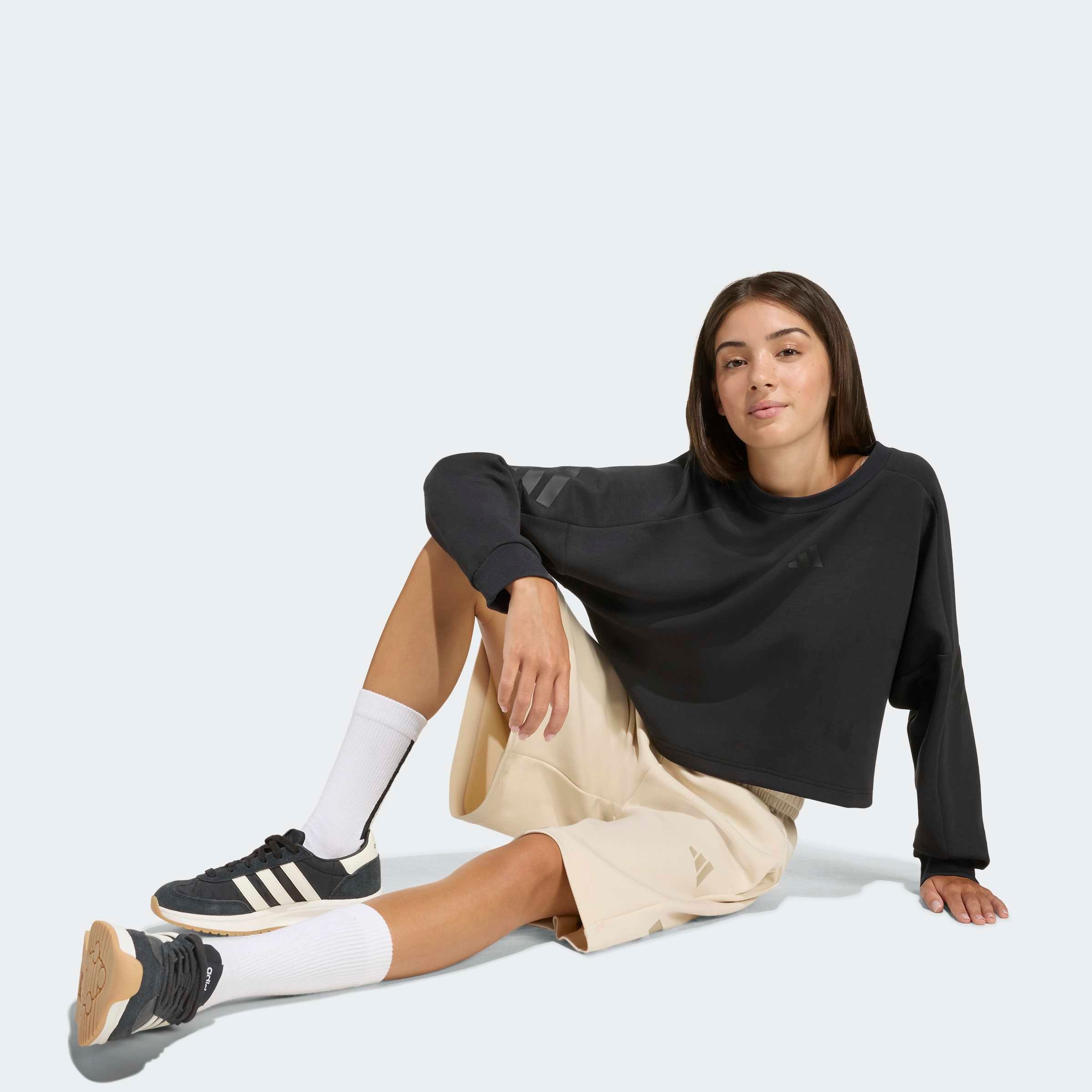 adidas Sportswear Shorts »LANGE FUTURE ICONS-3-STREIFEN«