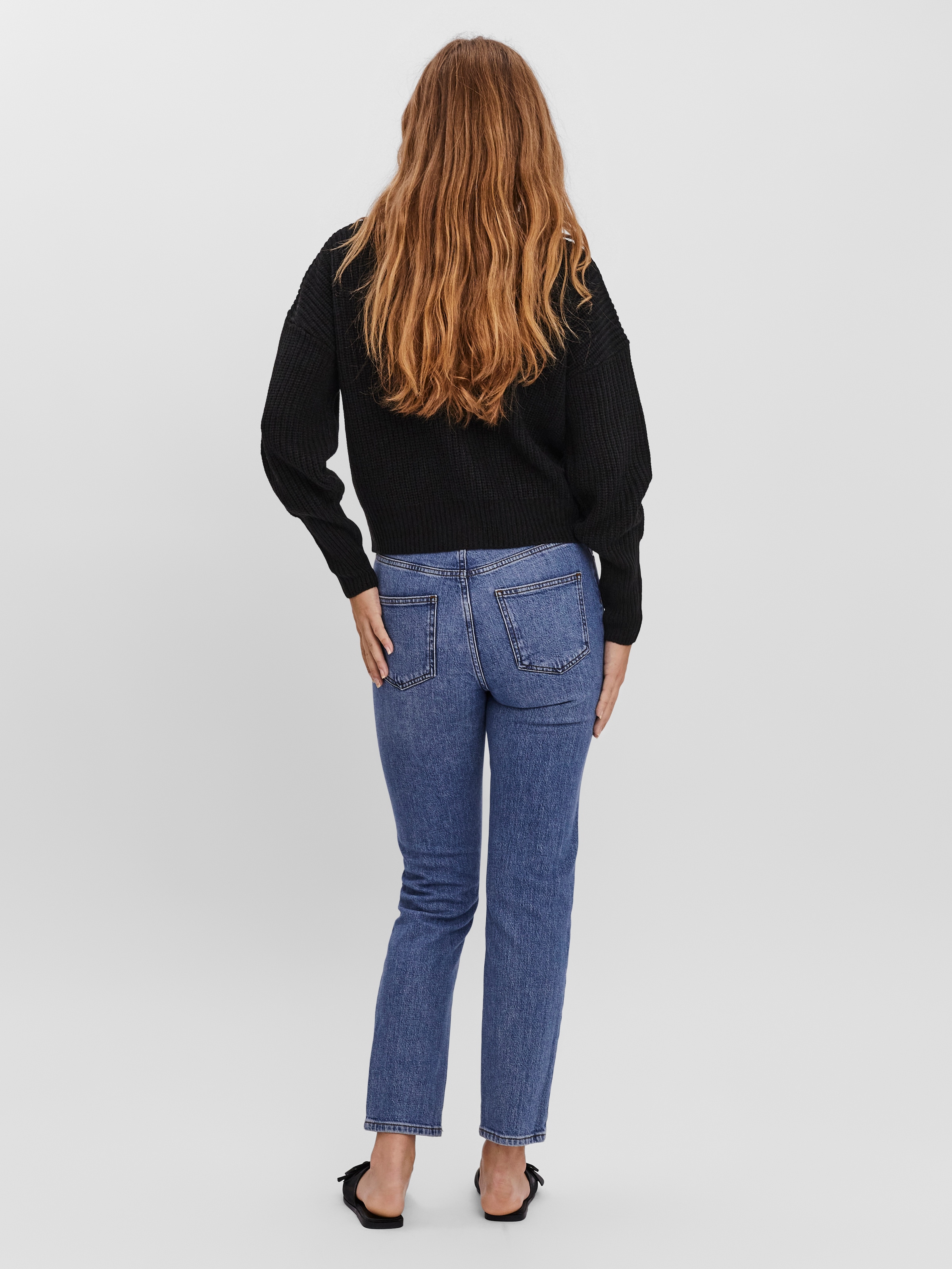 Vero Moda Strickjacke »VMLEA LS V-NECK CUFF CARDIGAN«