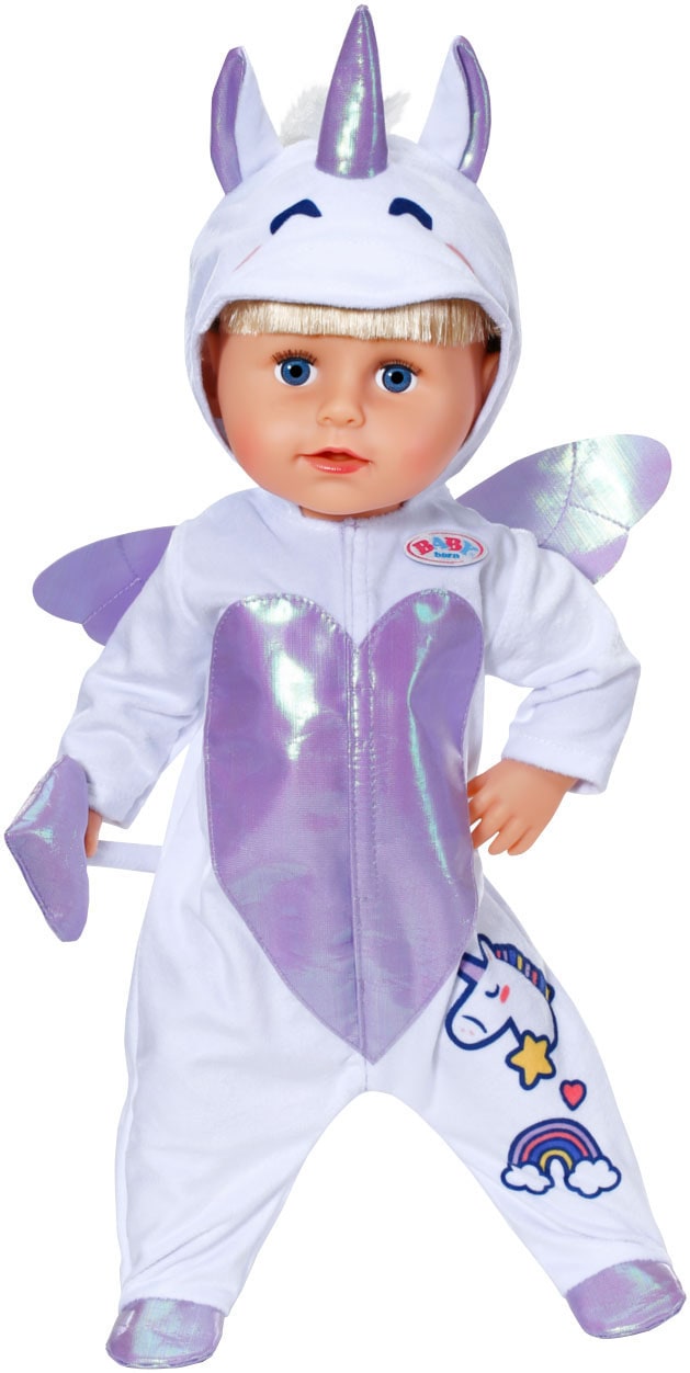 Baby Born Puppenkleidung »Einhornanzug, 43 cm«, mit Kleiderbügel