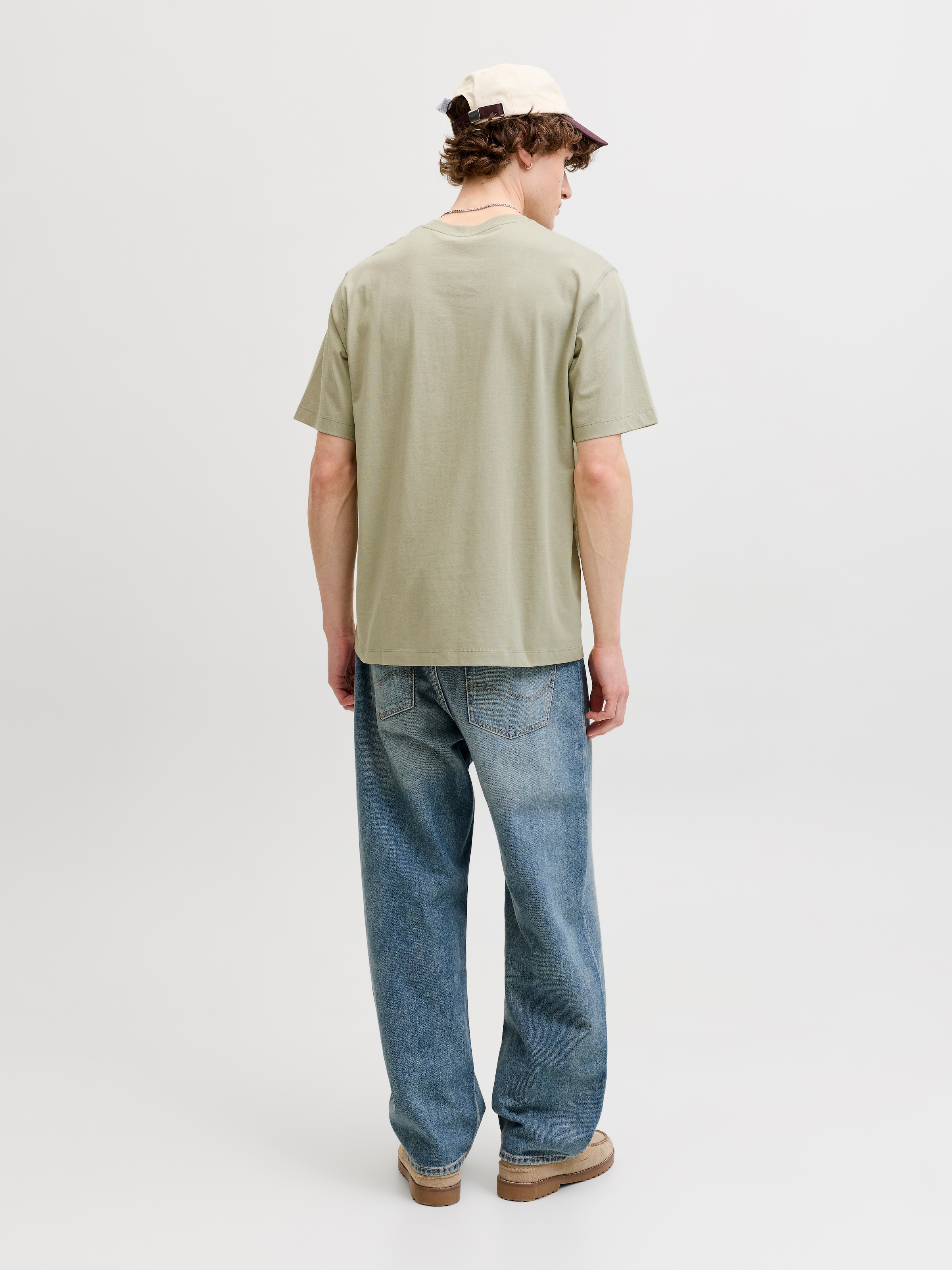 Jack & Jones T-Shirt »JORSAVONA BOX TEE SS CN STYD SS26« Baumwolle, regular fit