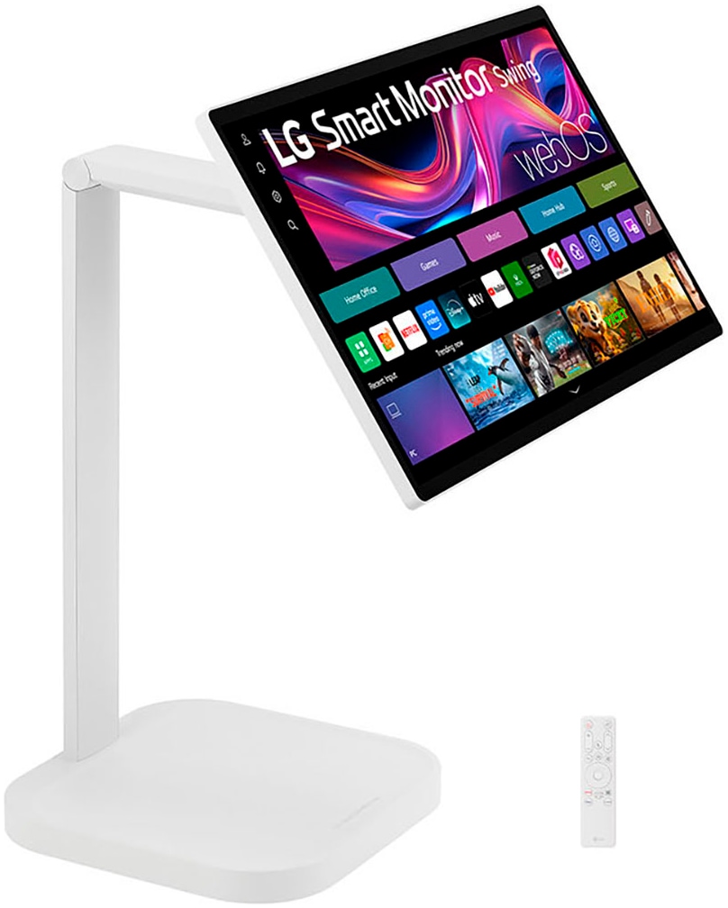 LG LED-Monitor »32U889SA 31,5 Zoll 4K-UHD IPS-Smart Monitor« 80 cm/32 ″  3840 x 2160 px 5 Reaktionszeit 60 Hz mit Touchscreen und Standfuß mit Rollen