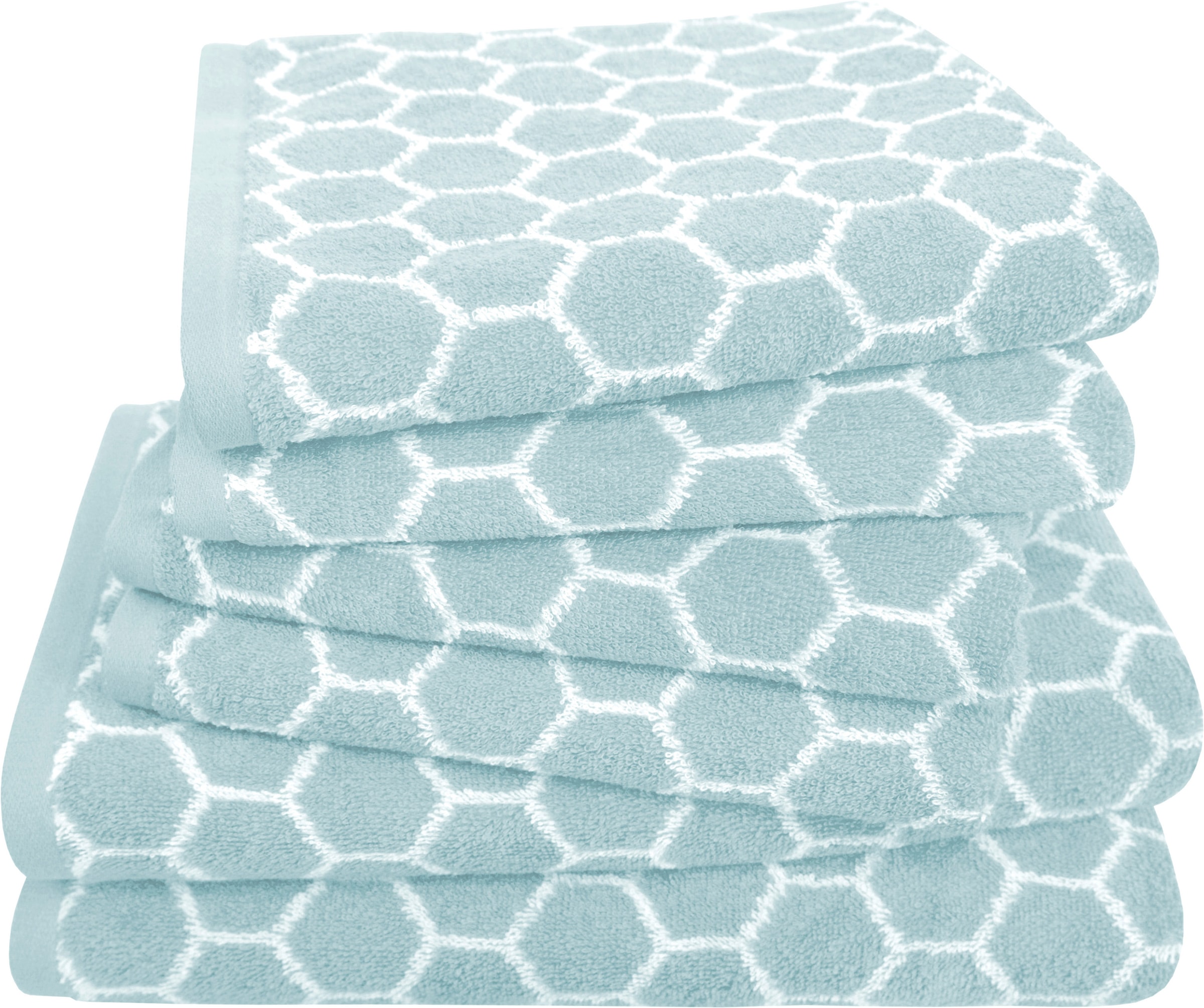 Dyckhoff Handtuch Set »Pure Natural Honey« Set 6 Frottier BIO Baumwolle, GOTS