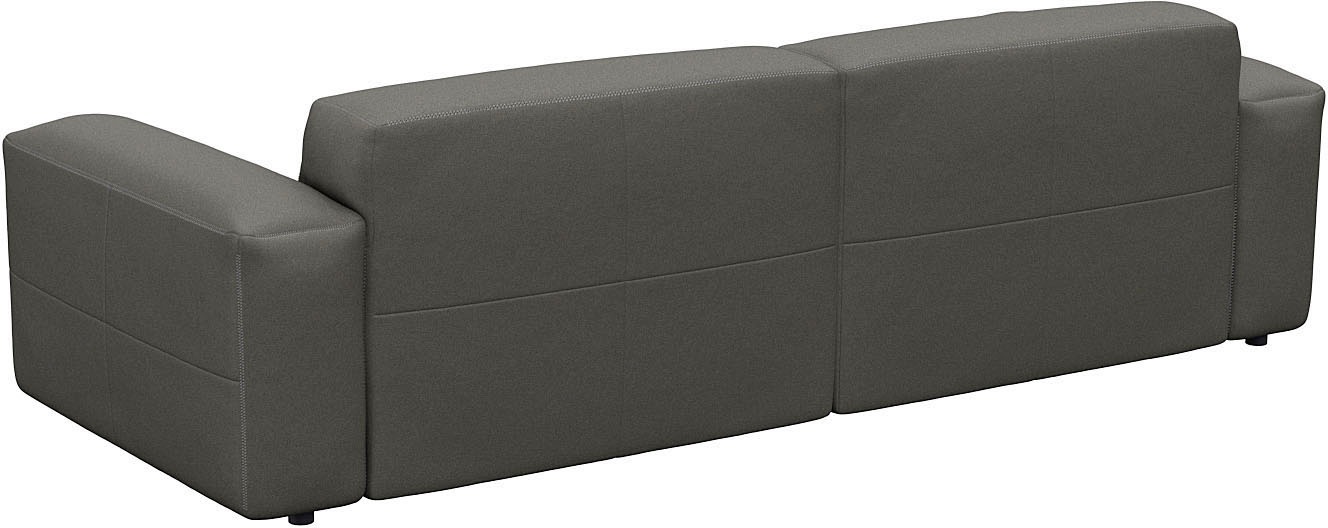 FLEXLUX 3-Sitzer »Lucera Sofa, super bequem durch hochwertigen Sitzaufbau mit Kaltschaum«, modern & anschmiegsam, Designsofa